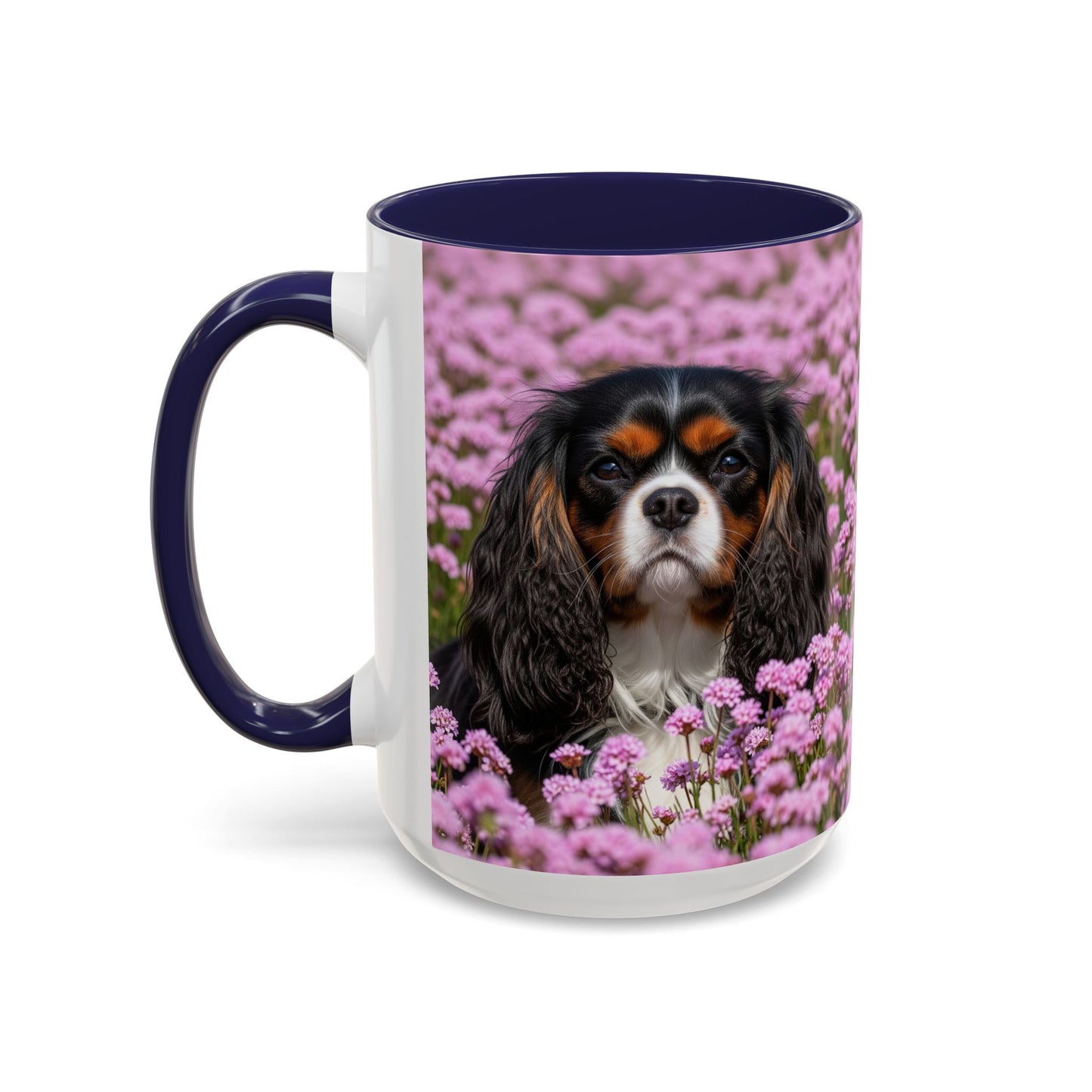 Taza de café con detalles de King Charles Spaniel: el regalo perfecto para los amantes de los perros.