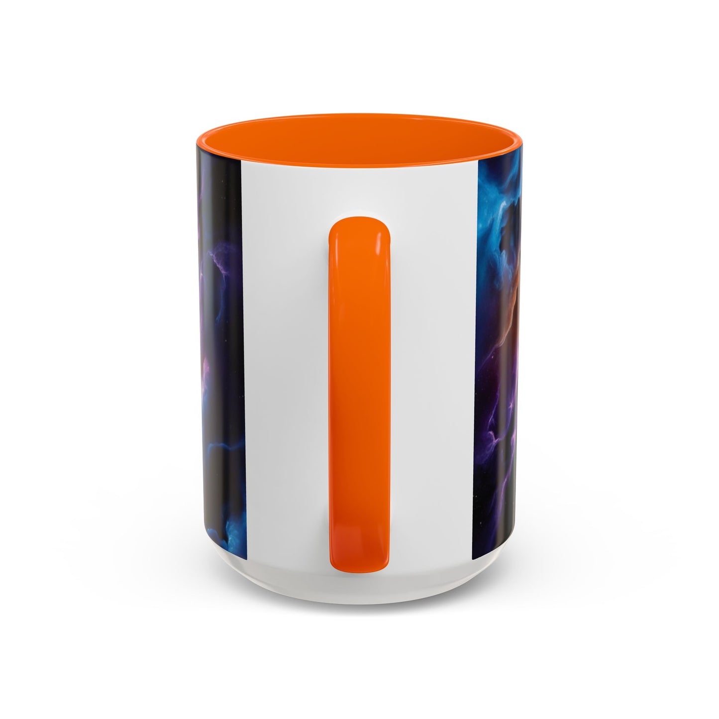 Optical Illusion Accent Mug – Ceramic Coffee Cup