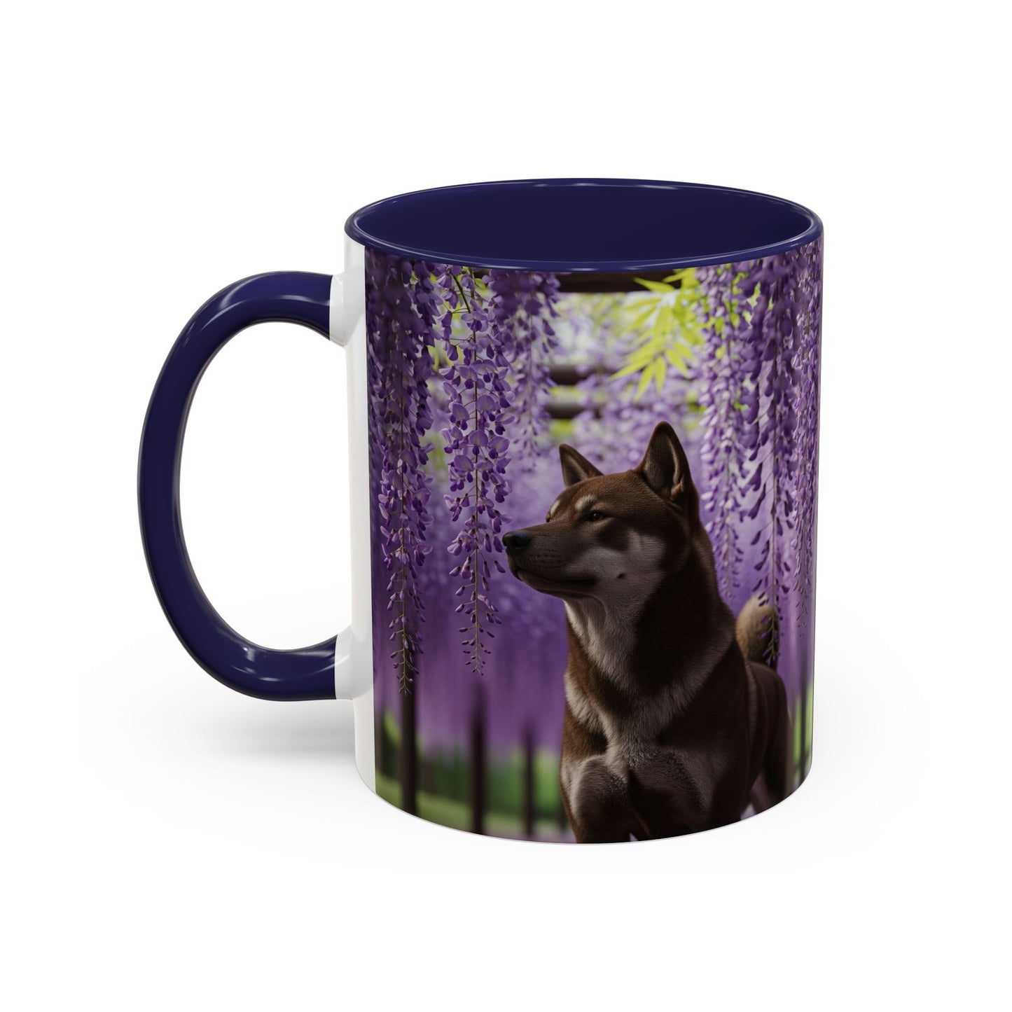 Mug à café Shikoku Accent - Cadeau idéal pour les amoureux des chiens