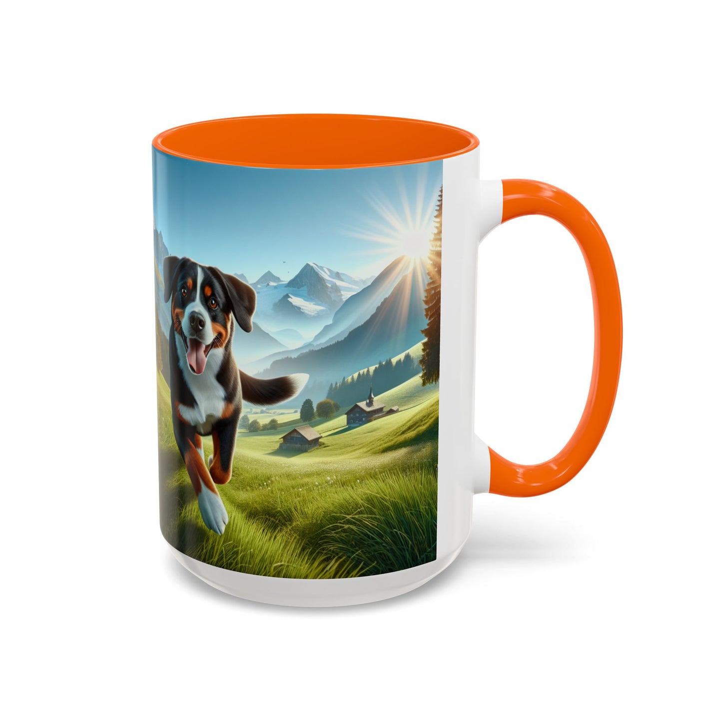 Entlebucher Mountain Dog Accent Coffee Mug - Perfect Gift for Dog Lovers