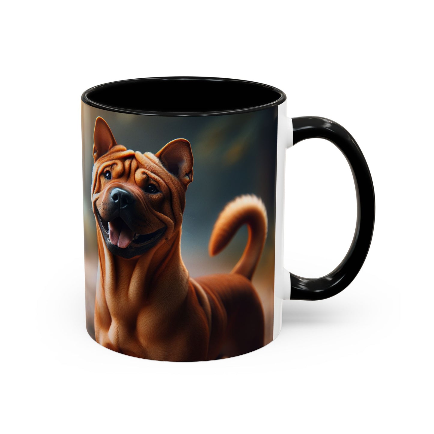 Chinese Chongqing Accent Coffee Mug - Perfect Gift for Dog Lovers