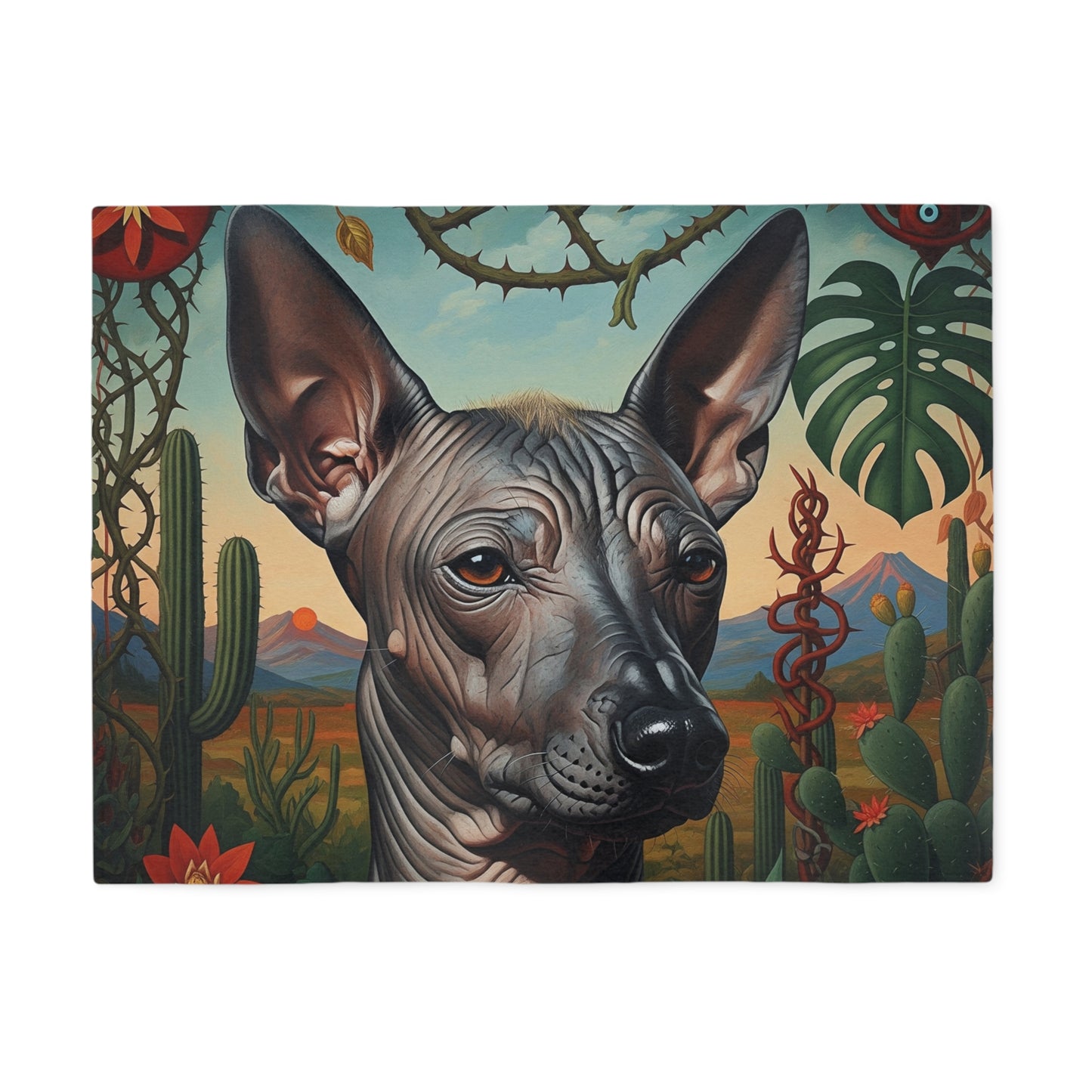 Xoloitzcuintli Sweatshirt Blanket