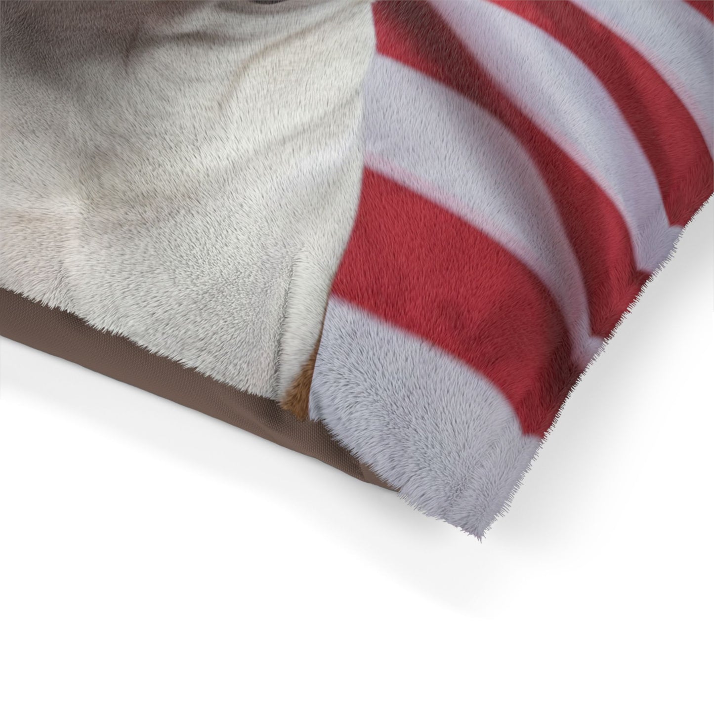 American Bulldog Patriotic Pet Bed