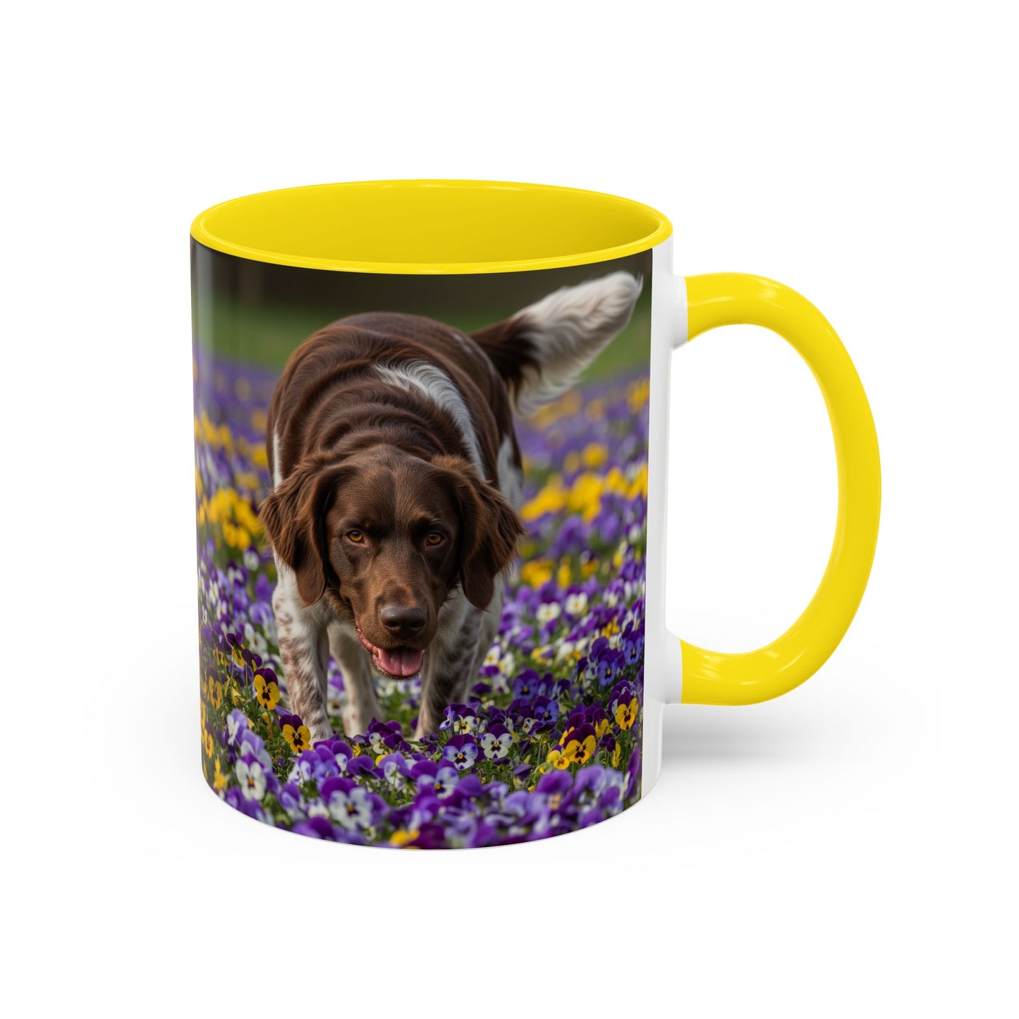 Taza grande con detalles de Munsterlander: el regalo perfecto para los amantes de los perros