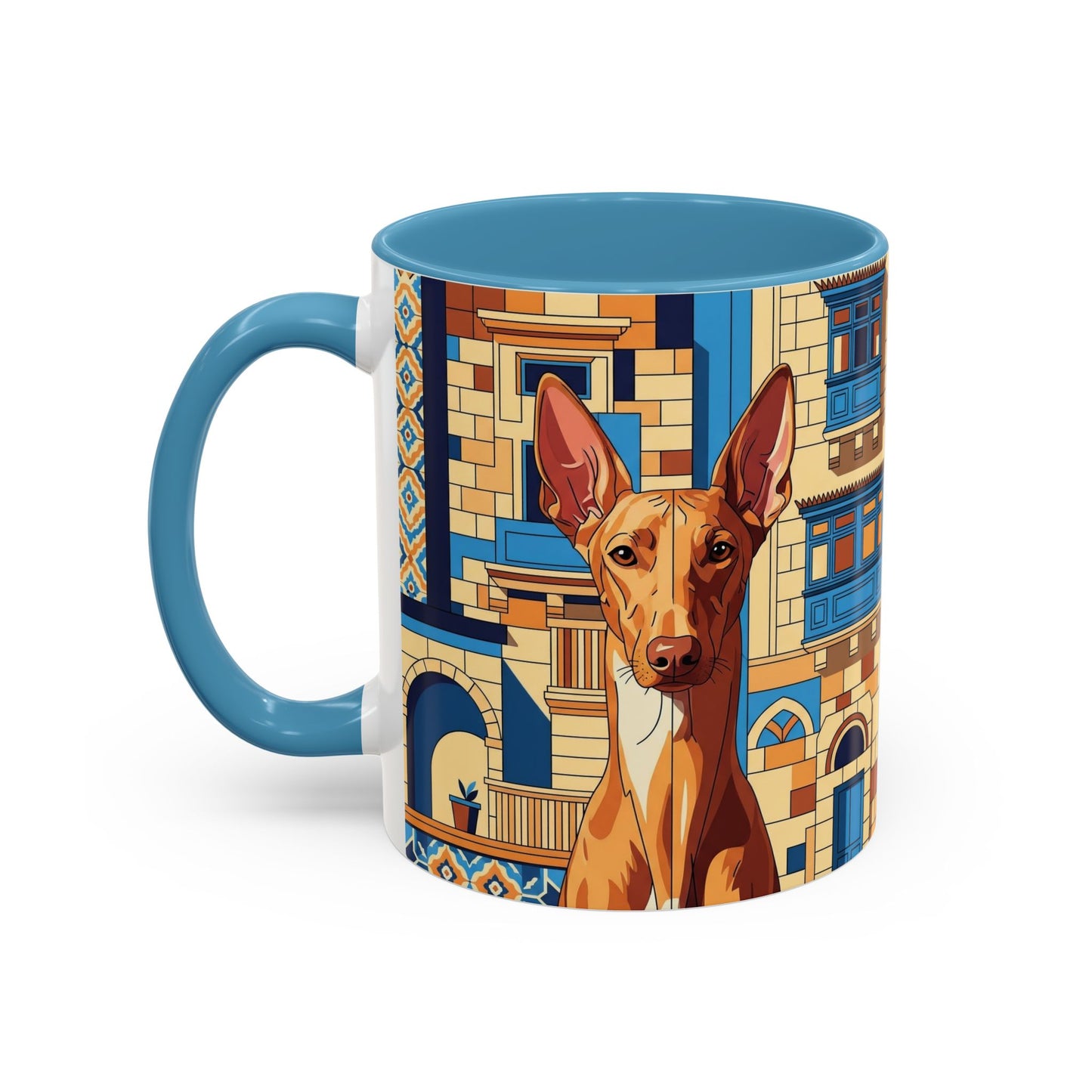 Taza de café con diseño de Pharaoh Hound: el regalo perfecto para los amantes de los perros.