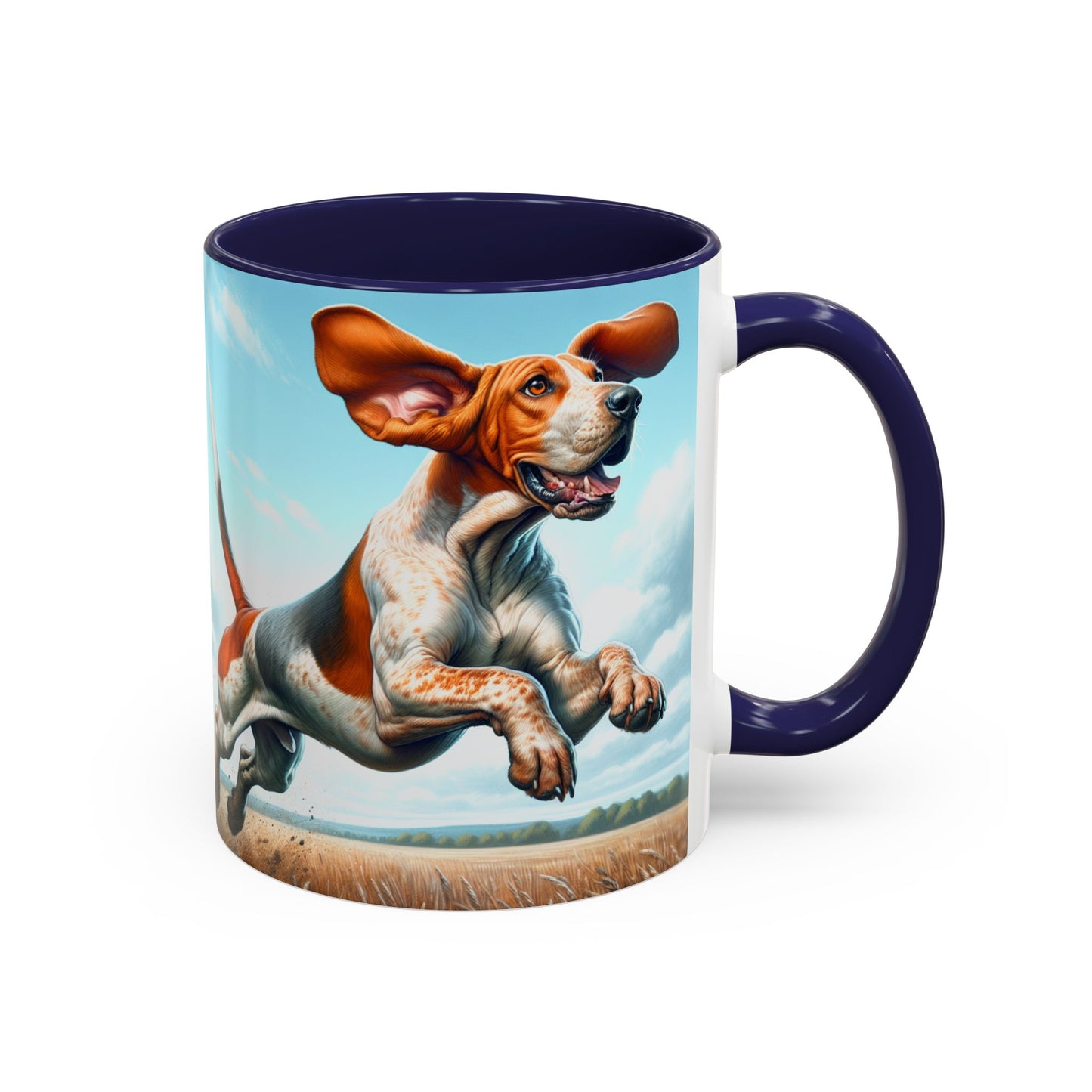 American English Coonhound Accent Coffee Mug - Perfect Gift for Dog Lovers