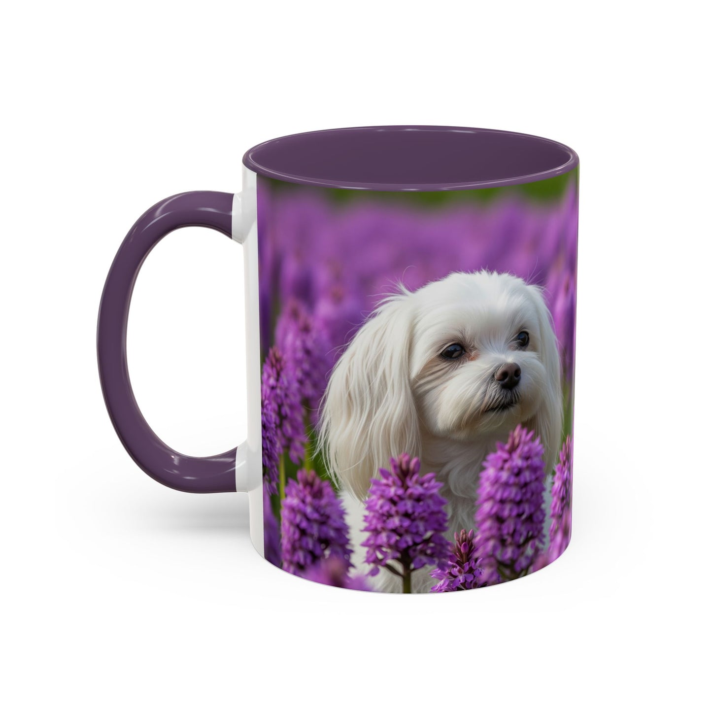 Mug à café à motif maltais - Cadeau idéal pour les amoureux des chiens