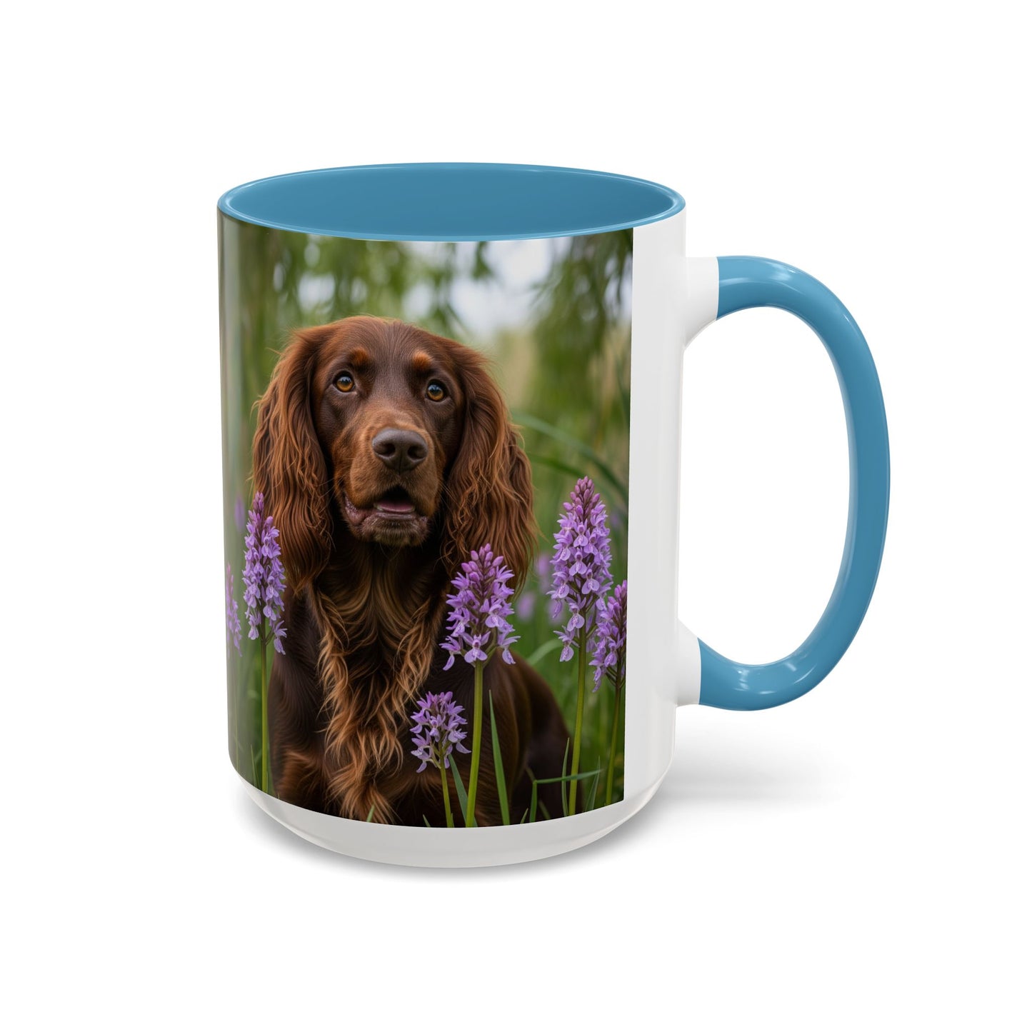 Mug à café à motif épagneul Pont-Audemer - Cadeau idéal pour les amoureux des chiens