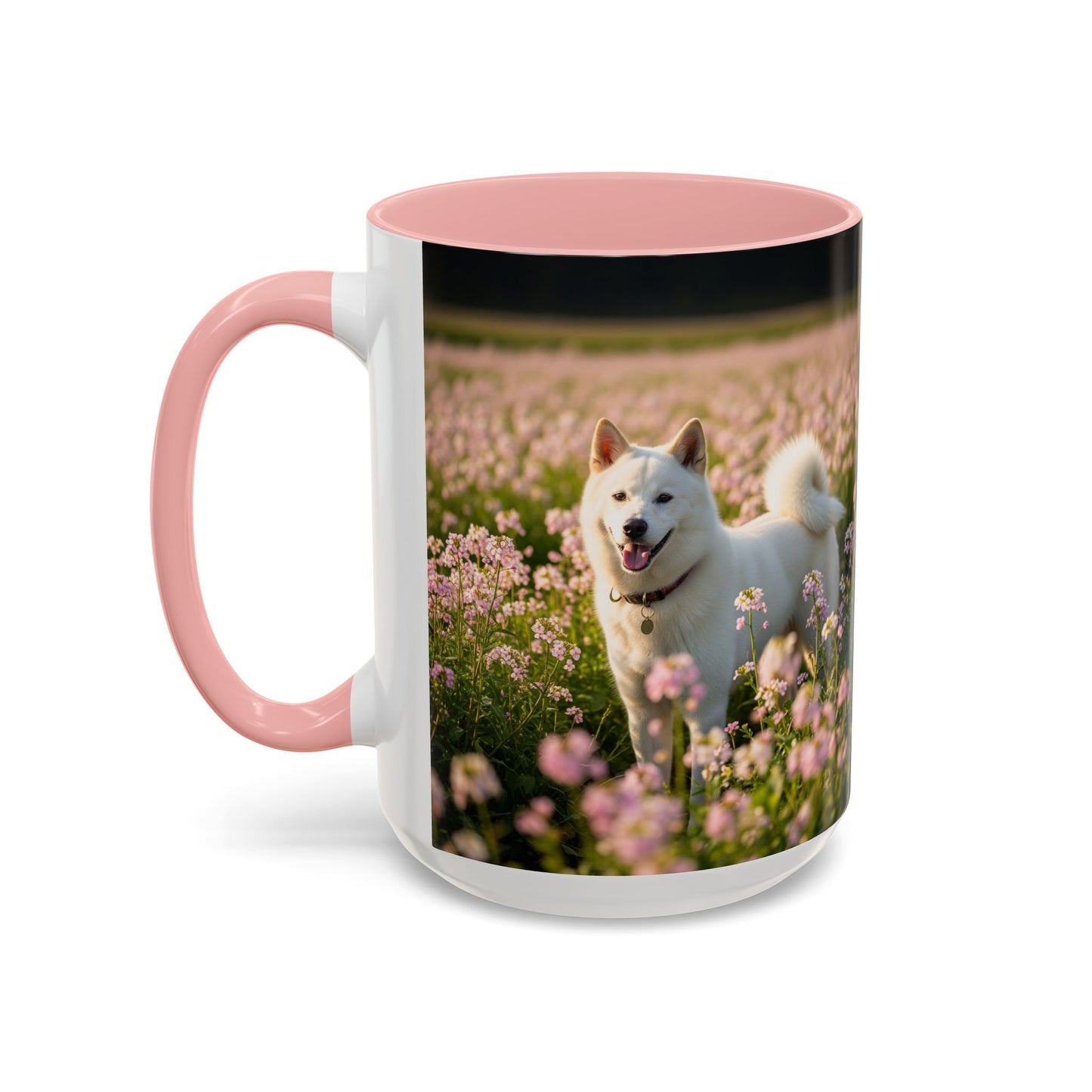 Mug Kishu Ken Accent Coffee - Cadeau idéal pour les amoureux des chiens
