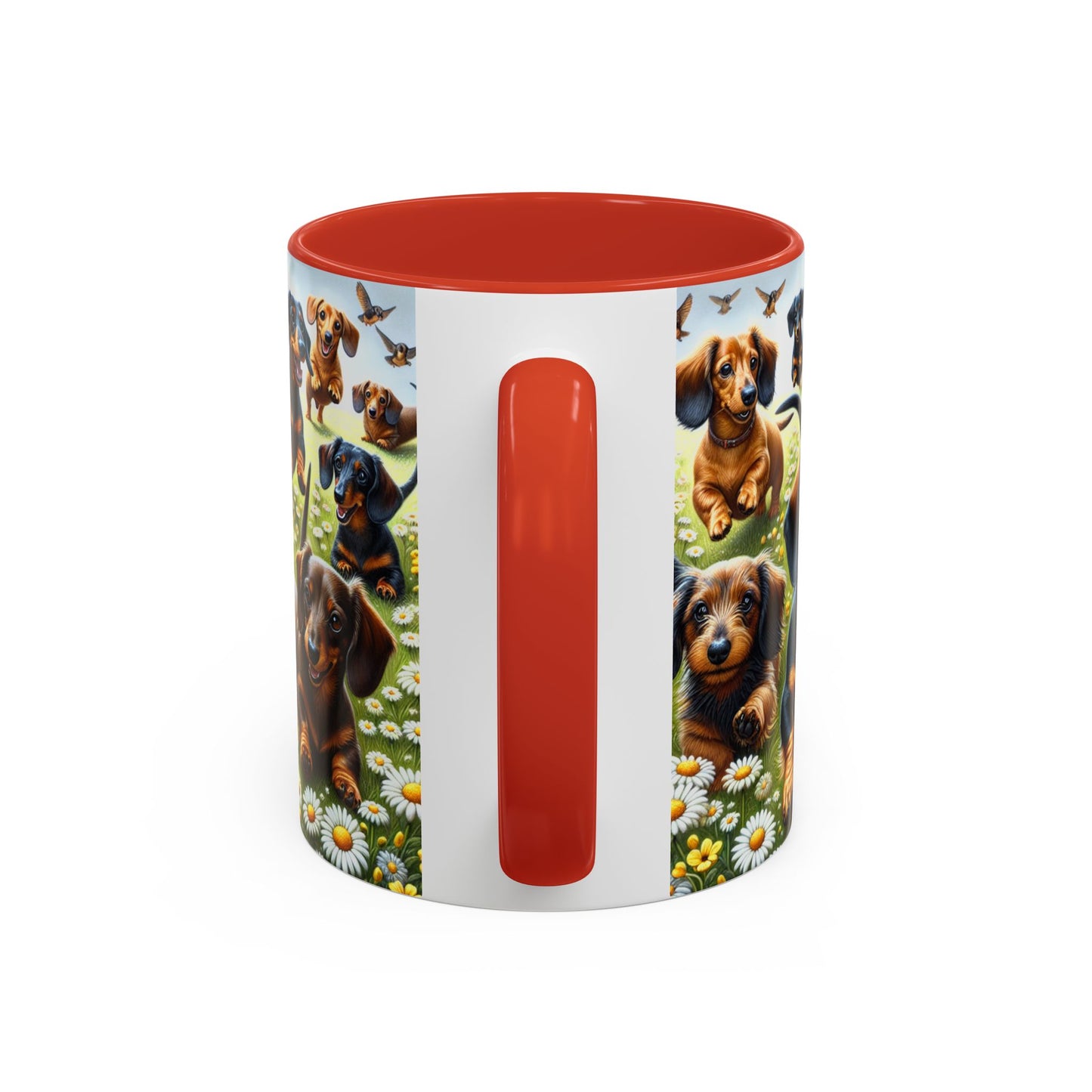 Dachshund Accent Coffee Mug - Perfect Gift for Dog Lovers