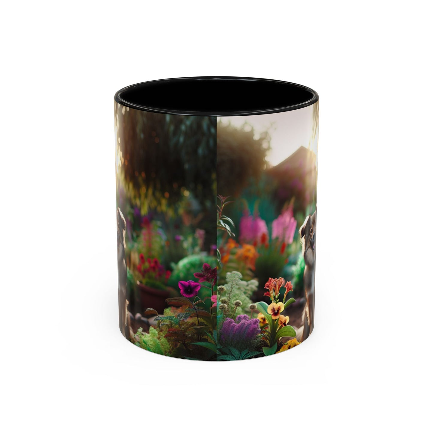 Taza de café con orquídea inca peruana: el regalo perfecto para los amantes de los perros.