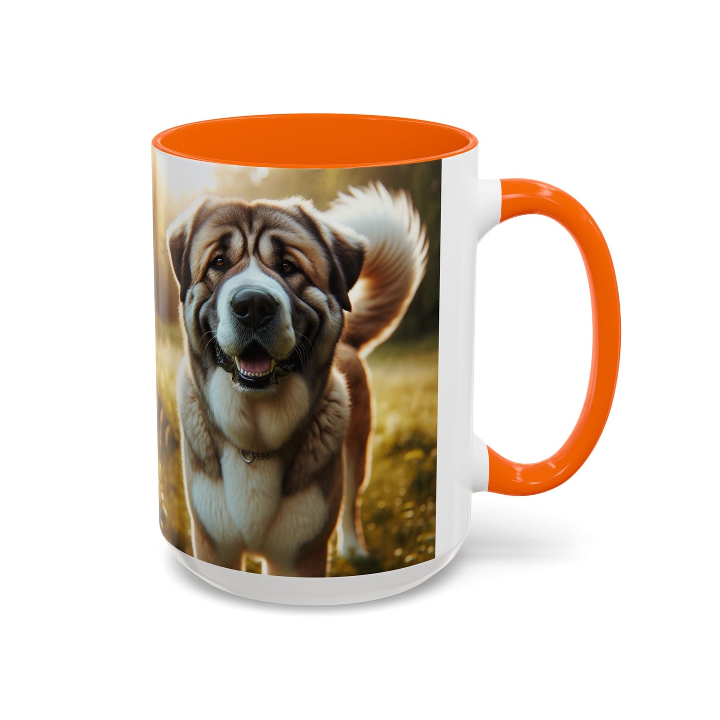 Central Asian Shepherd Dog Accent Coffee Mug - Perfect Gift for Dog Lovers
