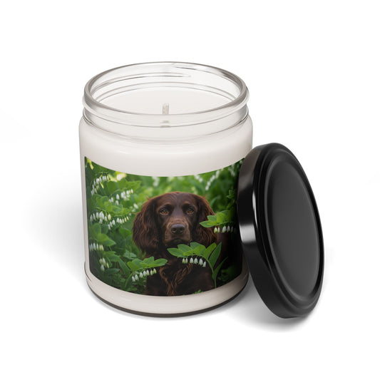 Field Spaniel- Scented Soy Candle, 9oz