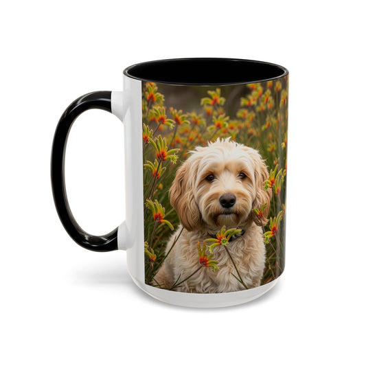 Cavoodle Accent Coffee Mug - Perfect Gift for Dog Lovers