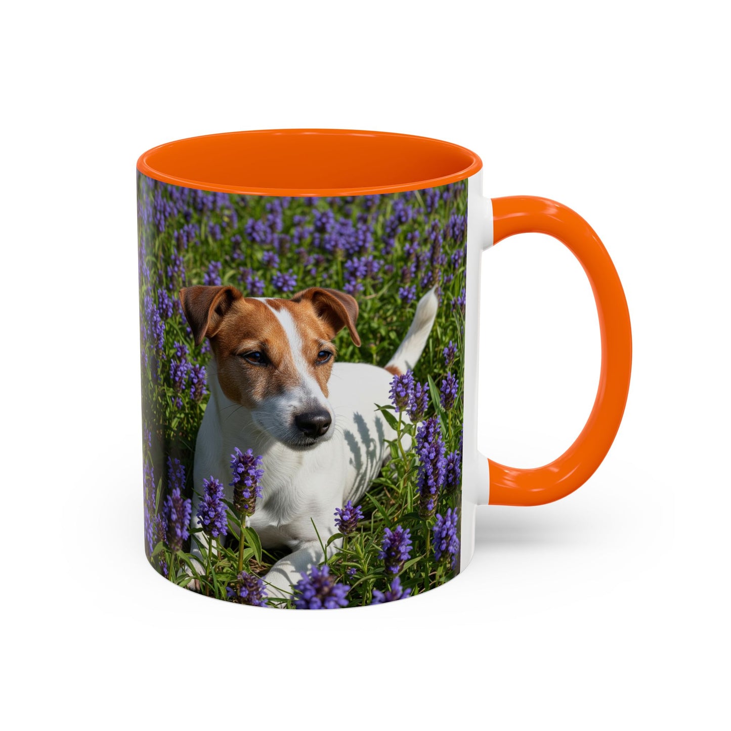 Jack Russell Terrier Accent Coffee Mug - Perfect Gift for Dog Lovers