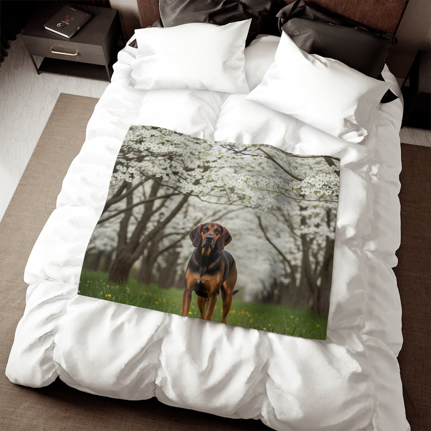 Plott Hound Sweatshirt Blanket