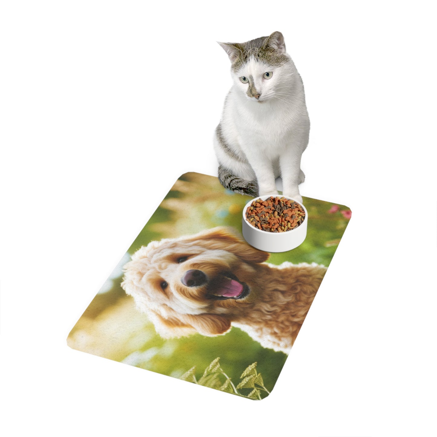 Pet Food Mat (12x18) - Labradoodle