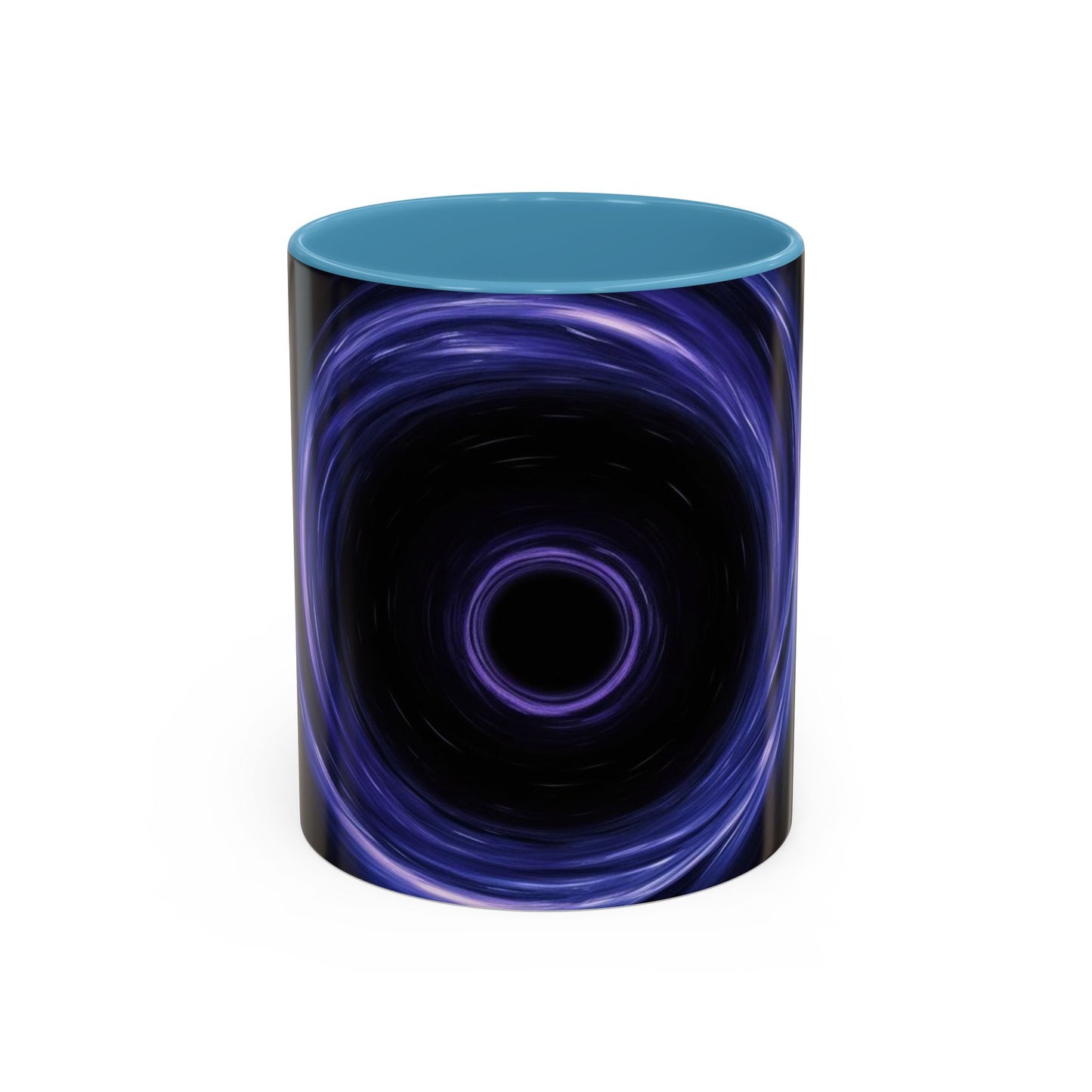 Optical Illusion Accent Mug – Ceramic Coffee Cup
