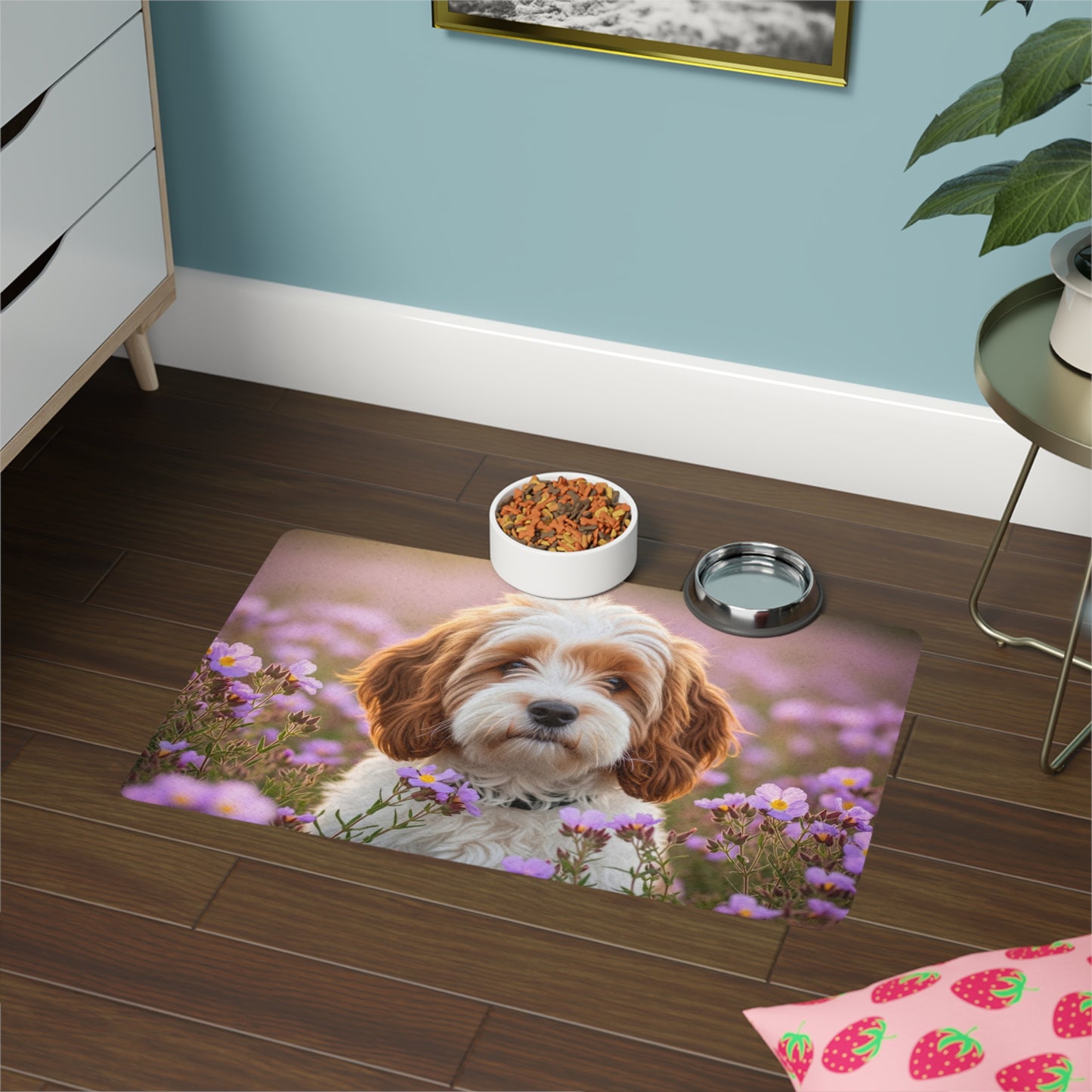 Tapis pour nourriture pour animaux (12 x 18) - Cockabull