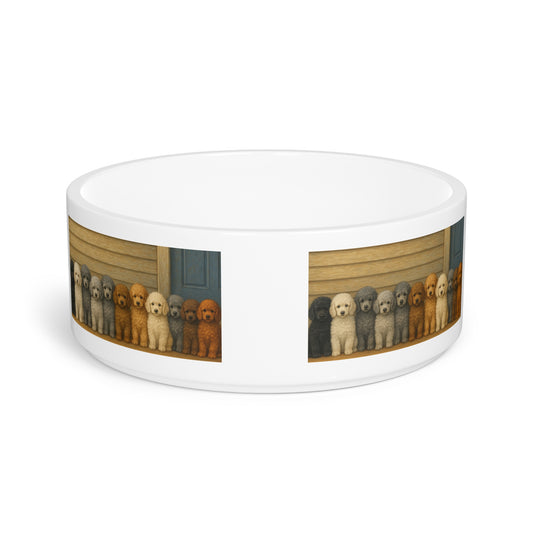 Poodle puppies Pet Bowl