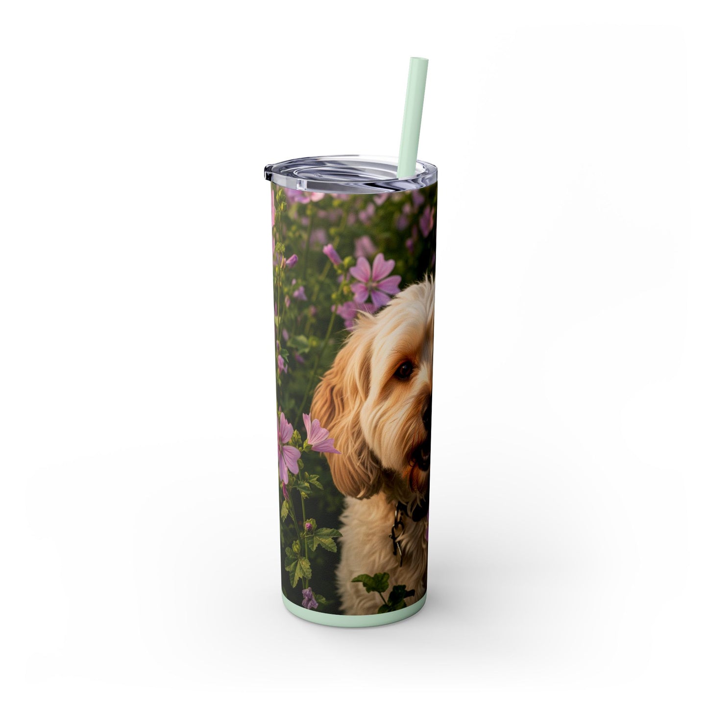 Gobelet Cockapoo avec paille, 590 ml