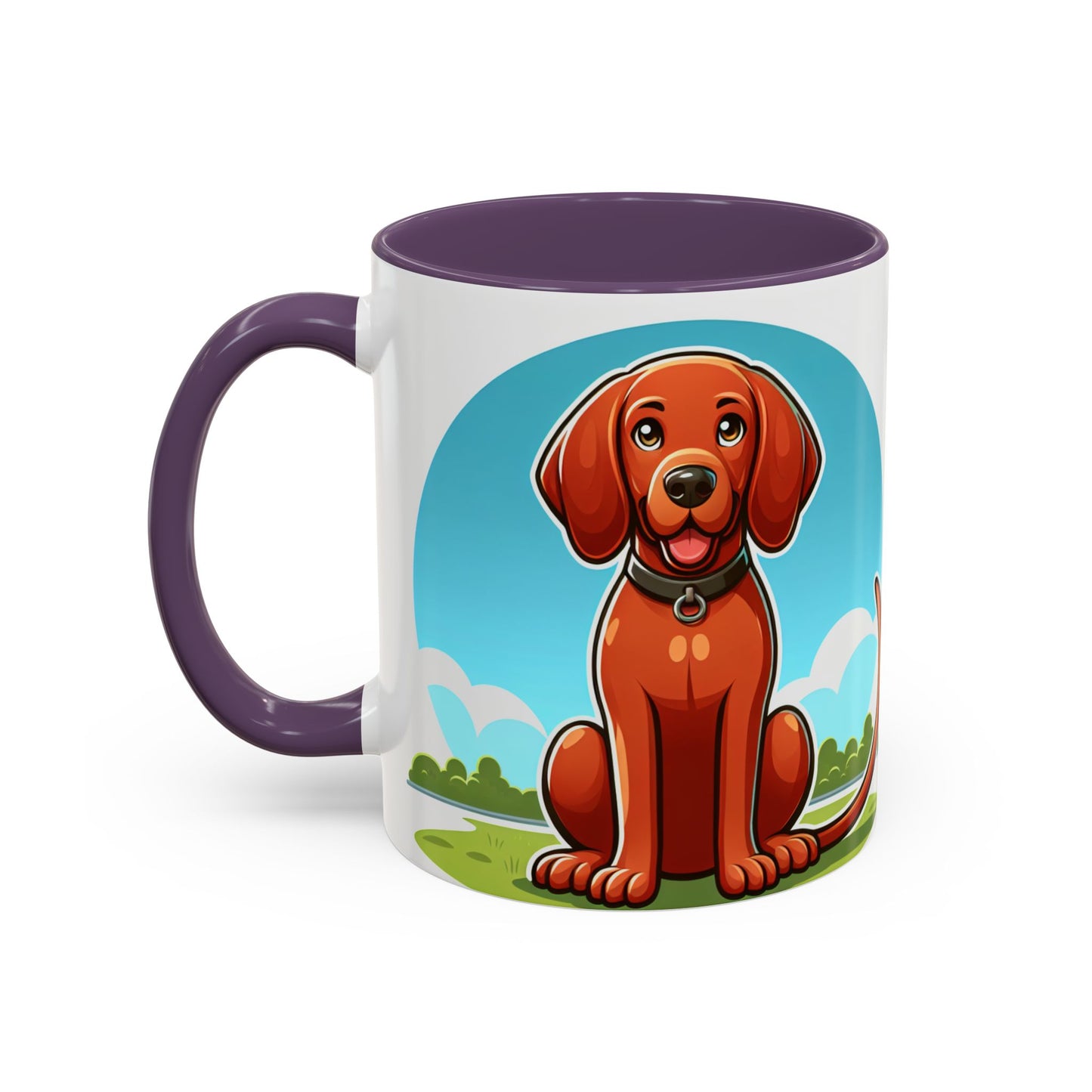 Mug à café Redbone Coonhound - Cadeau idéal pour les amoureux des chiens