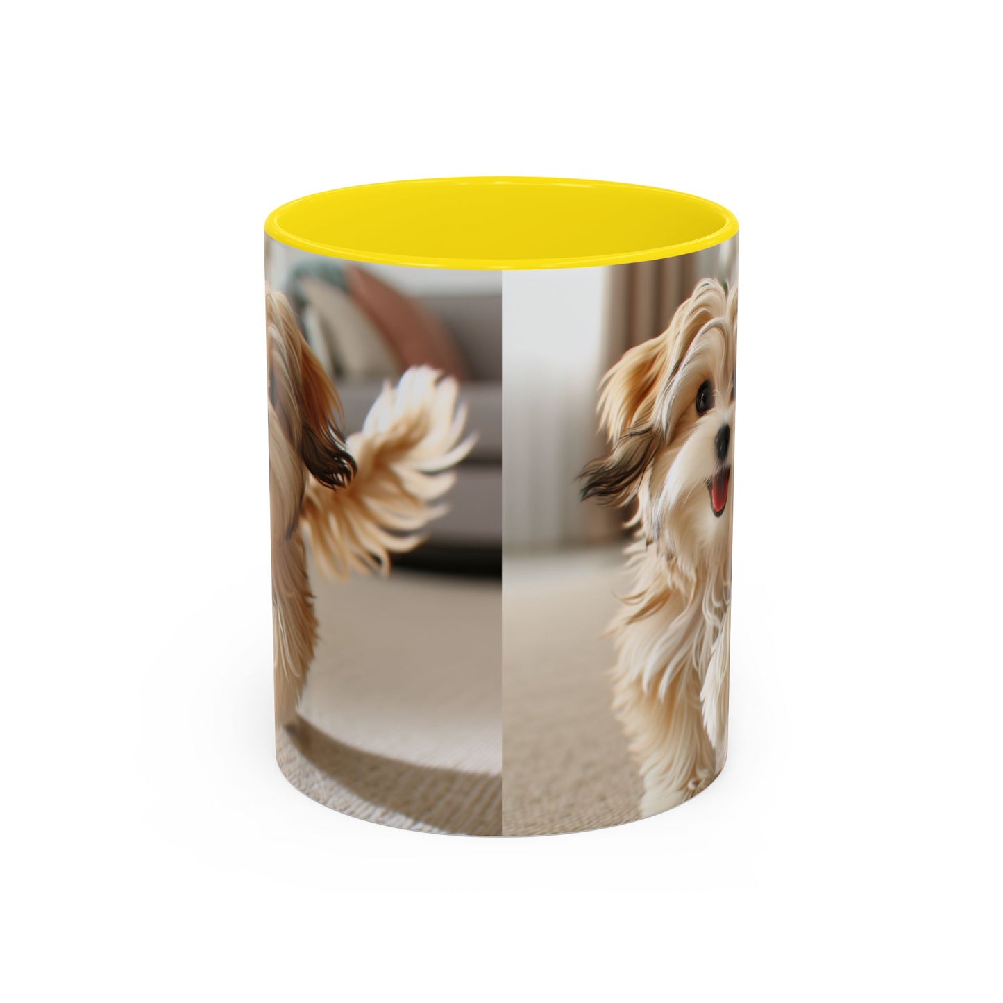 Mug à café Morkie Accent - Cadeau idéal pour les amoureux des chiens
