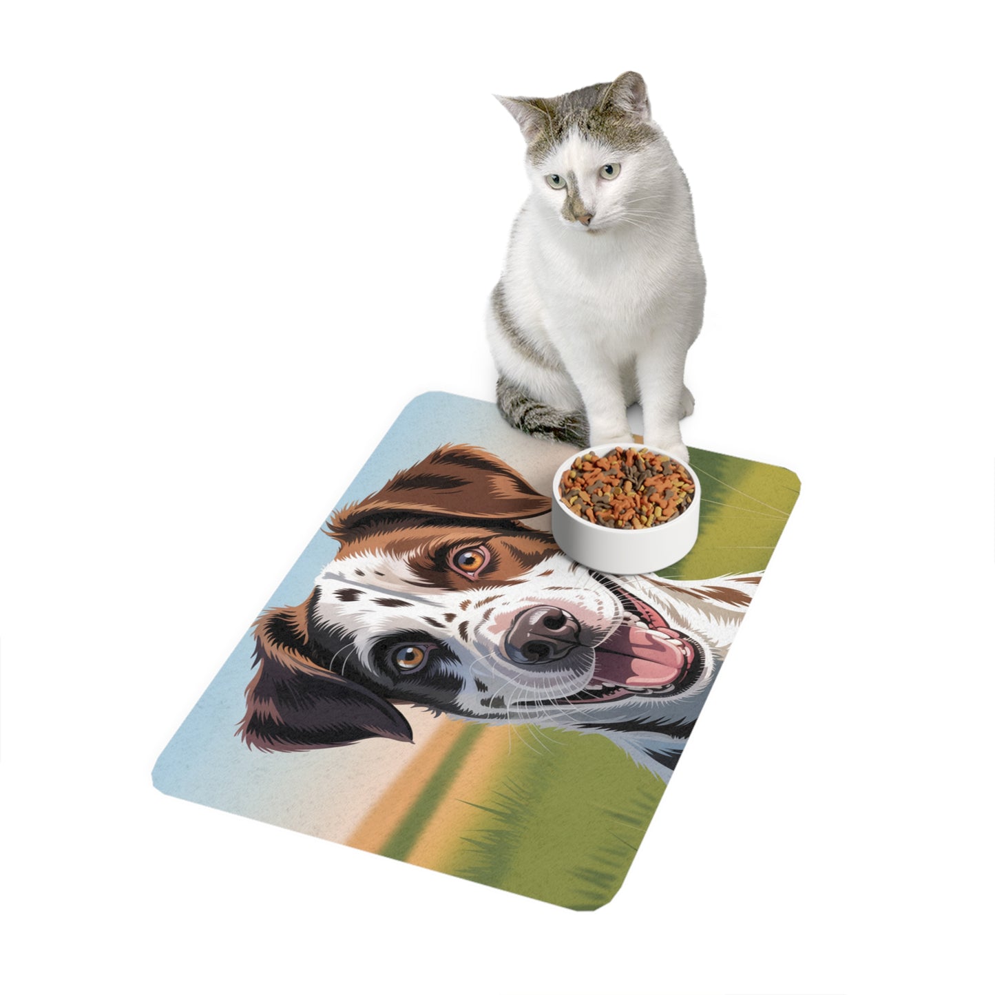 Pet Food Mat (12x18) - Telomian