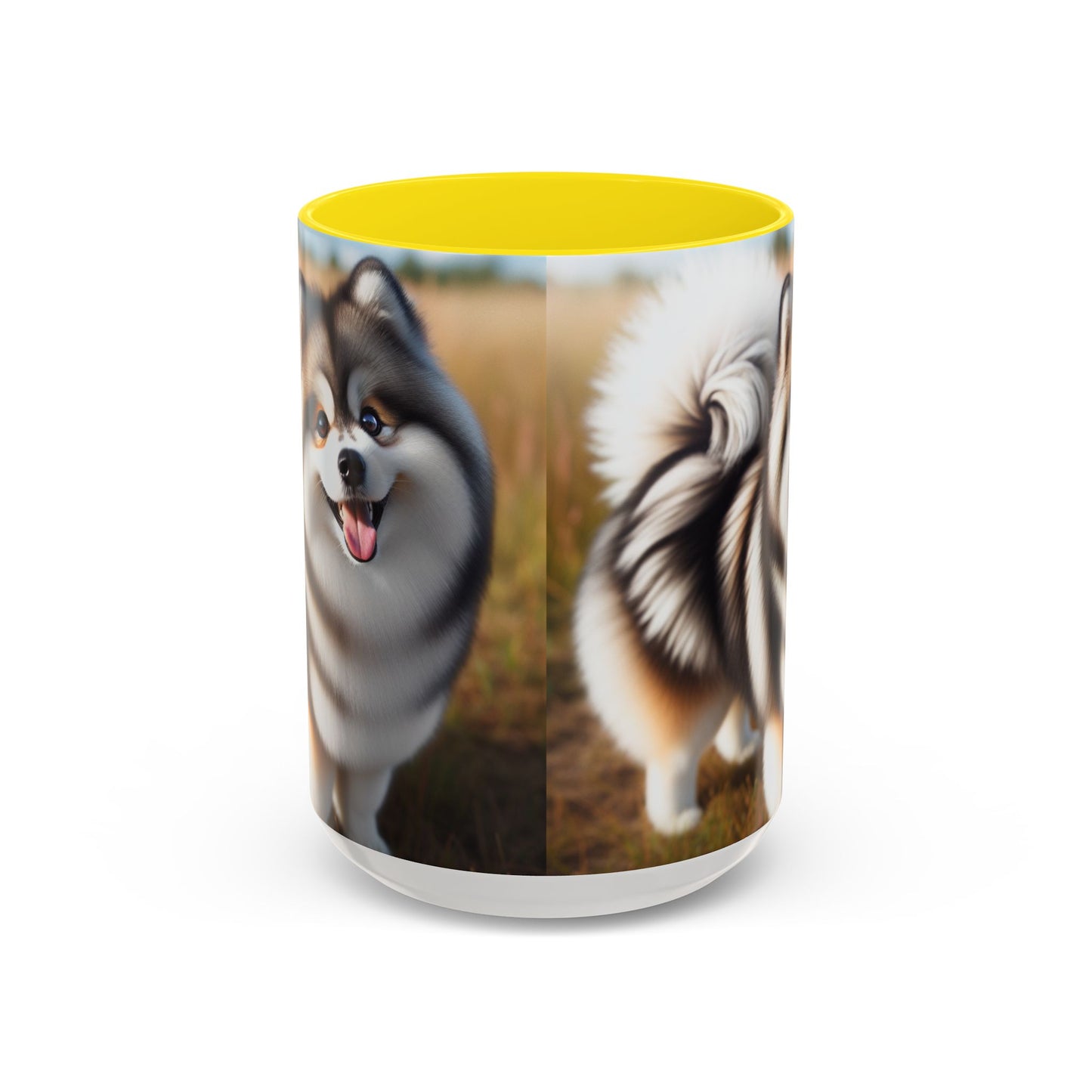 Taza de café con detalles de Pomsky: el regalo perfecto para los amantes de los perros