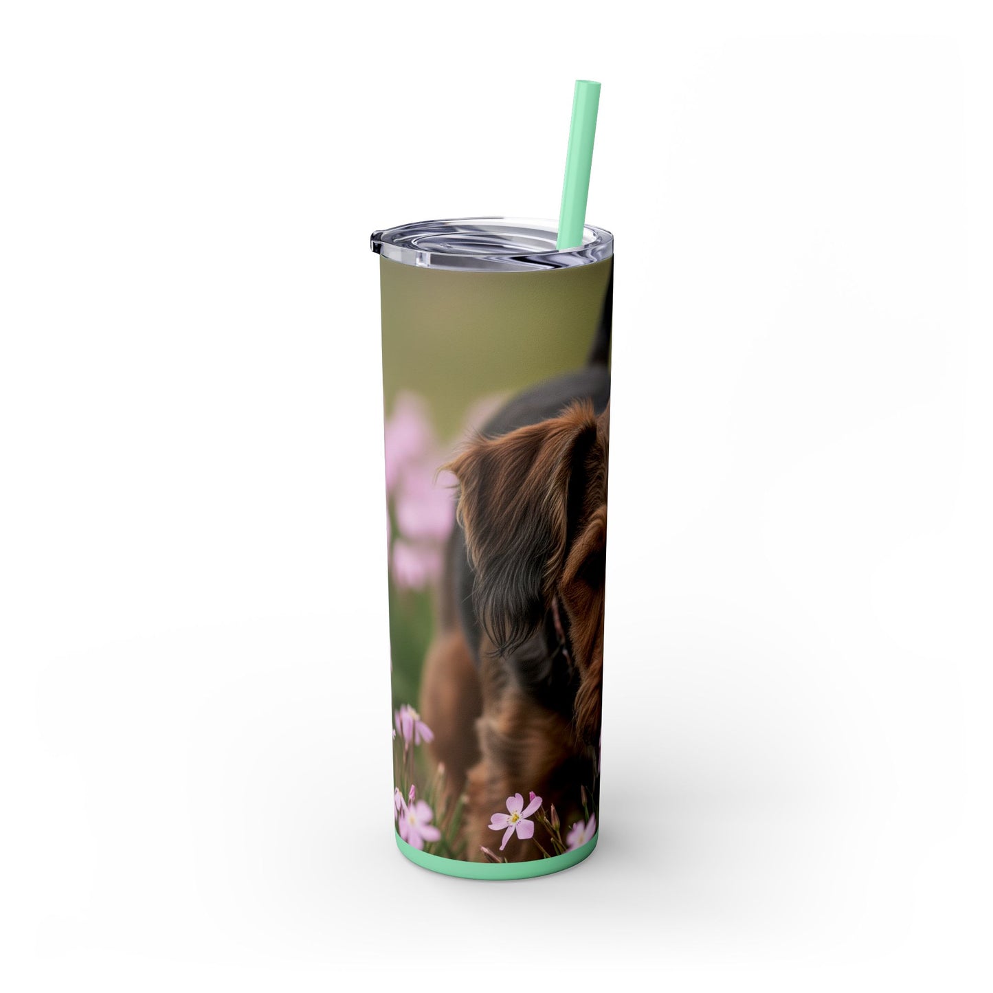 Gobelet isotherme Cesky Terrier avec paille, 590 ml