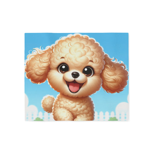 Miniature Poodle Sweatshirt Blanket