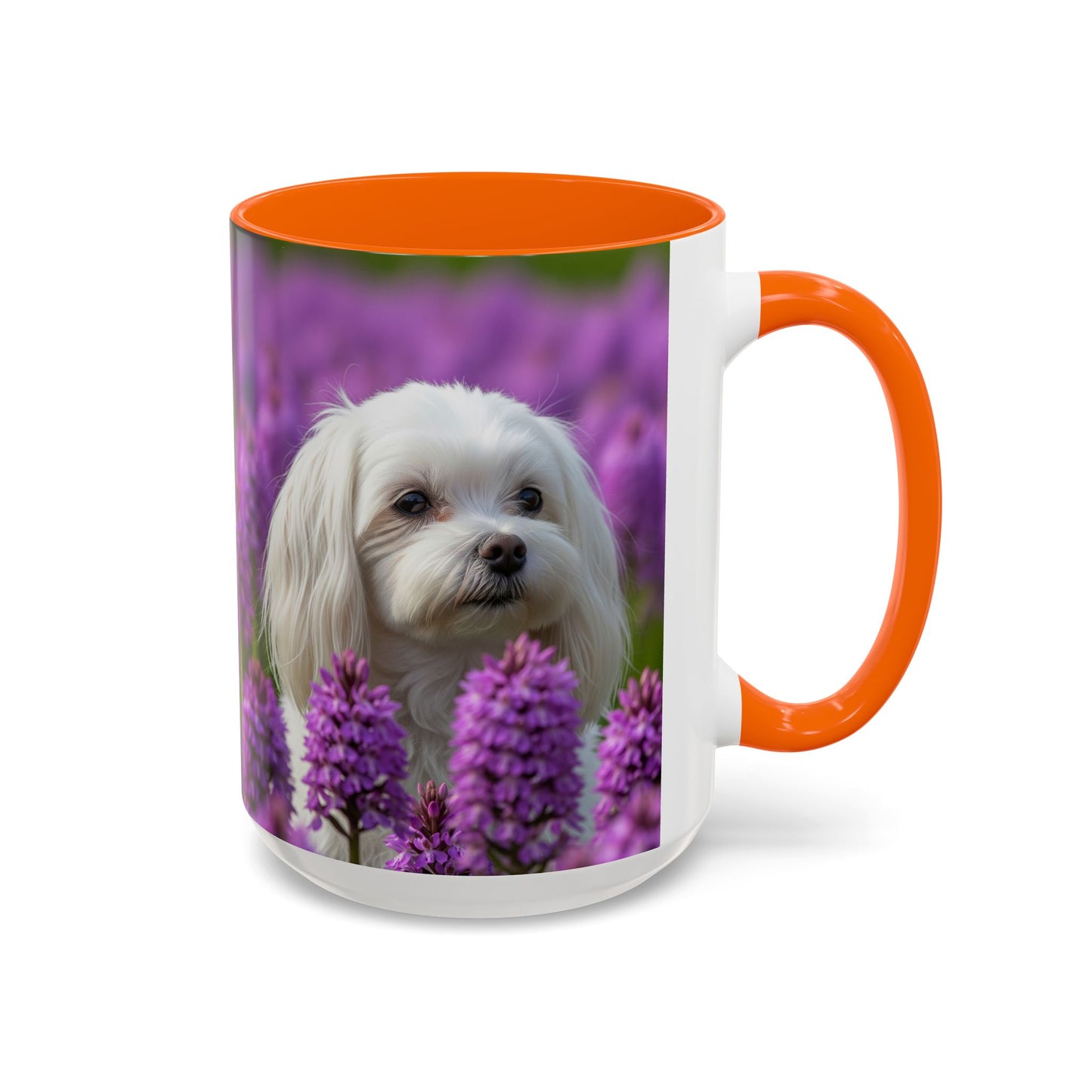 Mug à café à motif maltais - Cadeau idéal pour les amoureux des chiens