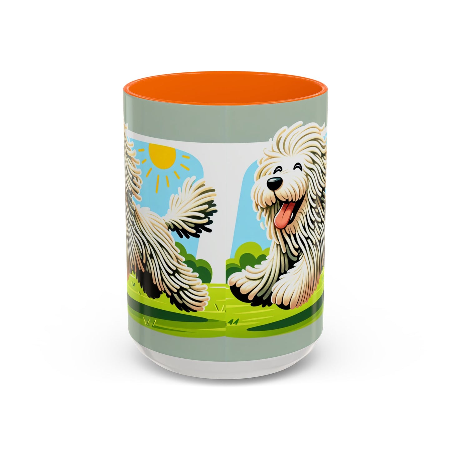 Mug Komondor Accent - Le cadeau idéal pour les amoureux des chiens