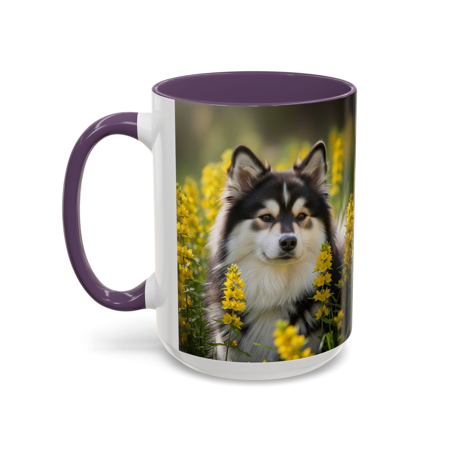 Taza con diseño de perro lapón sueco: el regalo perfecto para los amantes de los perros.