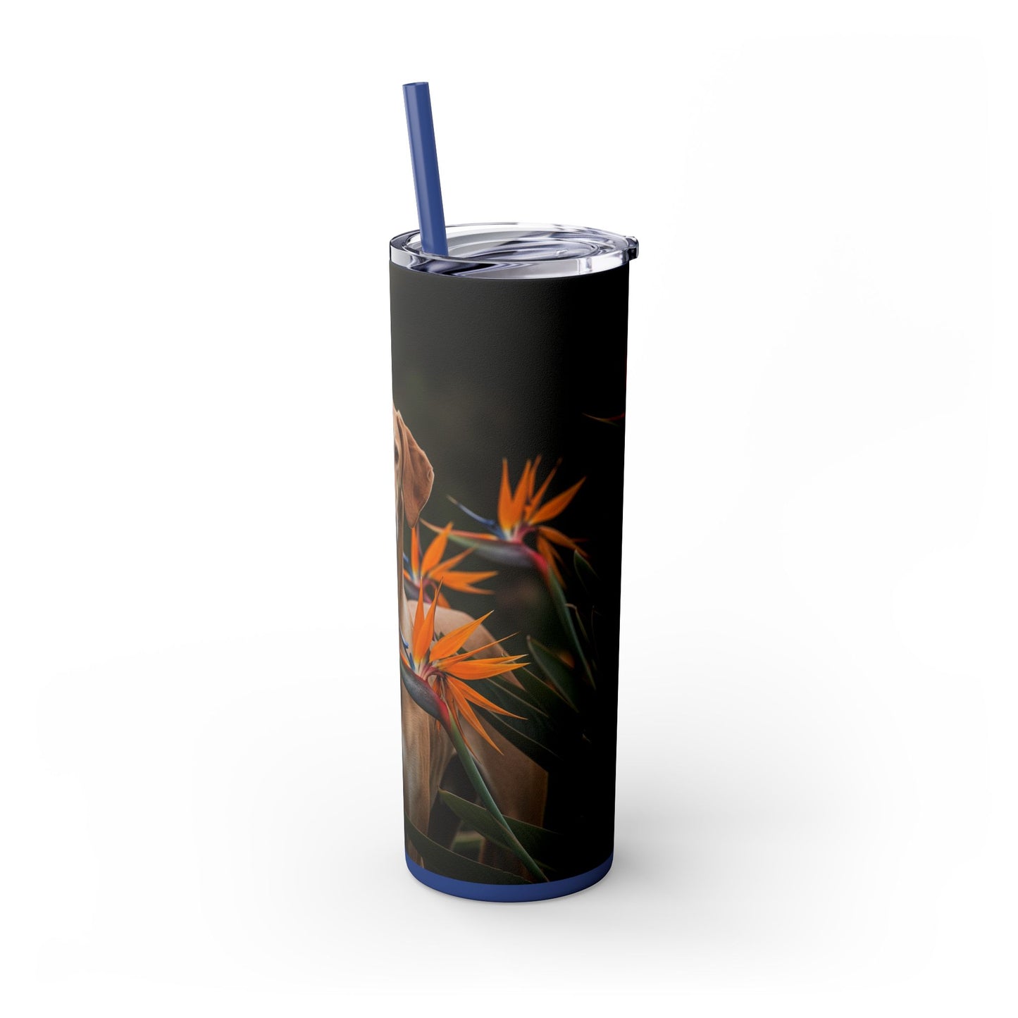 Azawakh Tumbler with Straw, 20oz