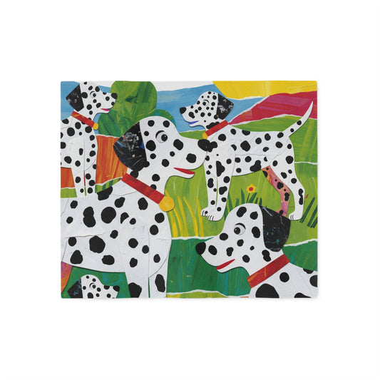 Dalmatian Sweatshirt Blanket