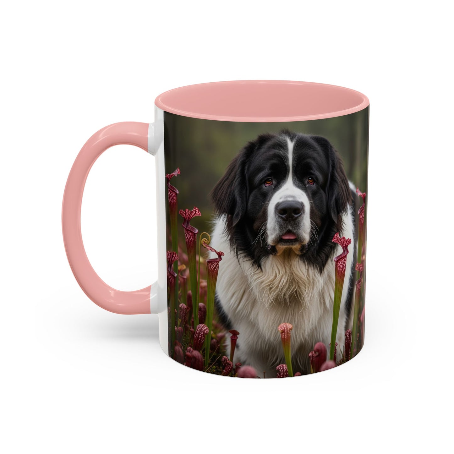 Taza de café con detalles de Landseer: el regalo perfecto para los amantes de los perros