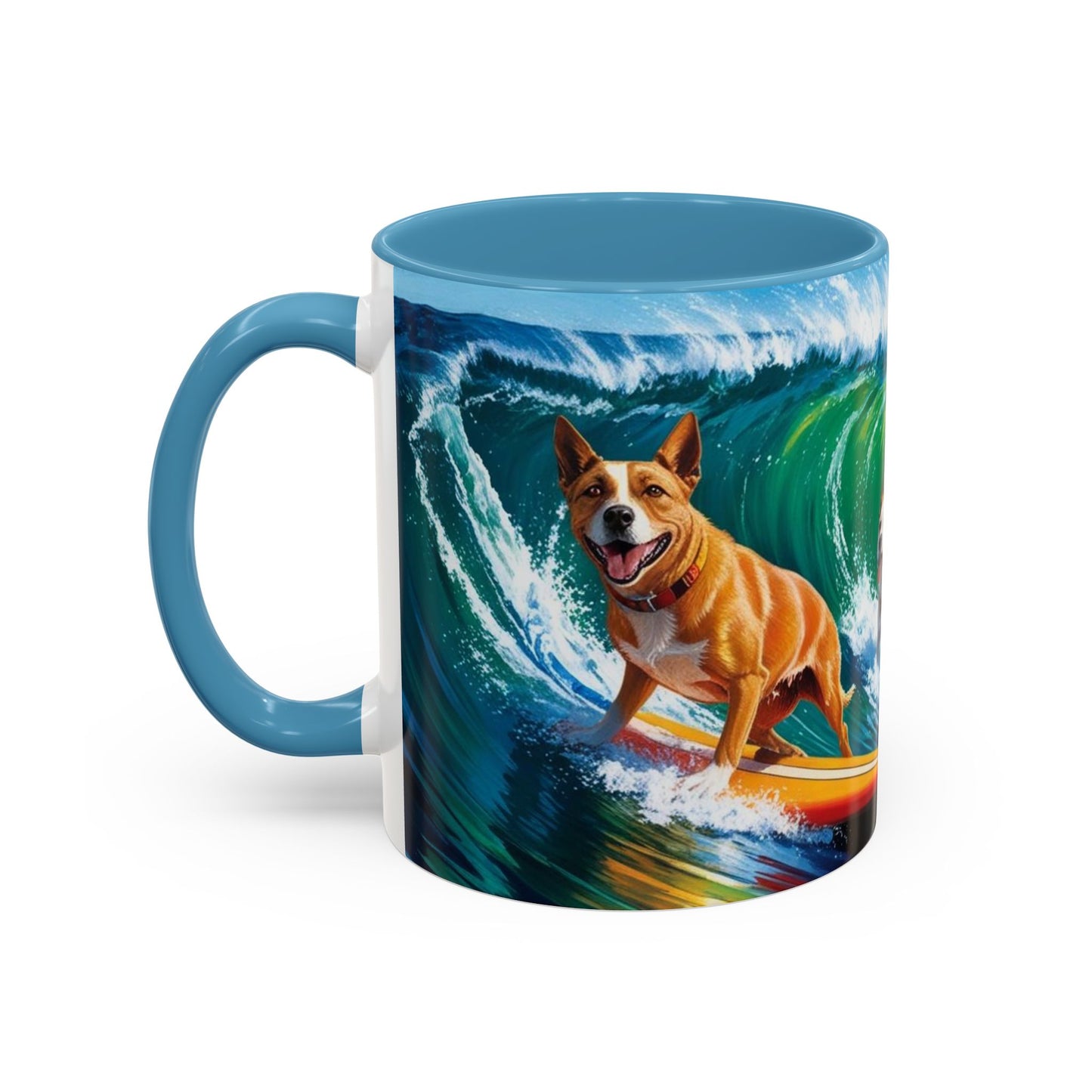 Taza de café con detalles de Surf Dogs: el regalo perfecto para los amantes de los perros
