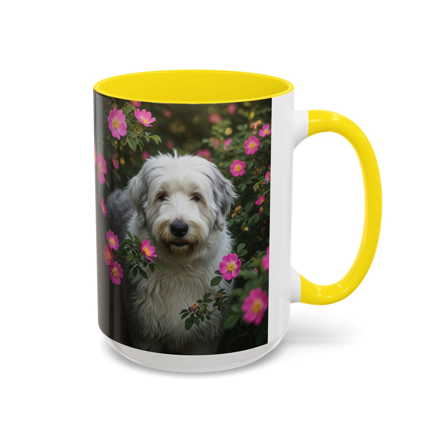 Mug à café à motif de bobtail - Cadeau idéal pour les amoureux des chiens