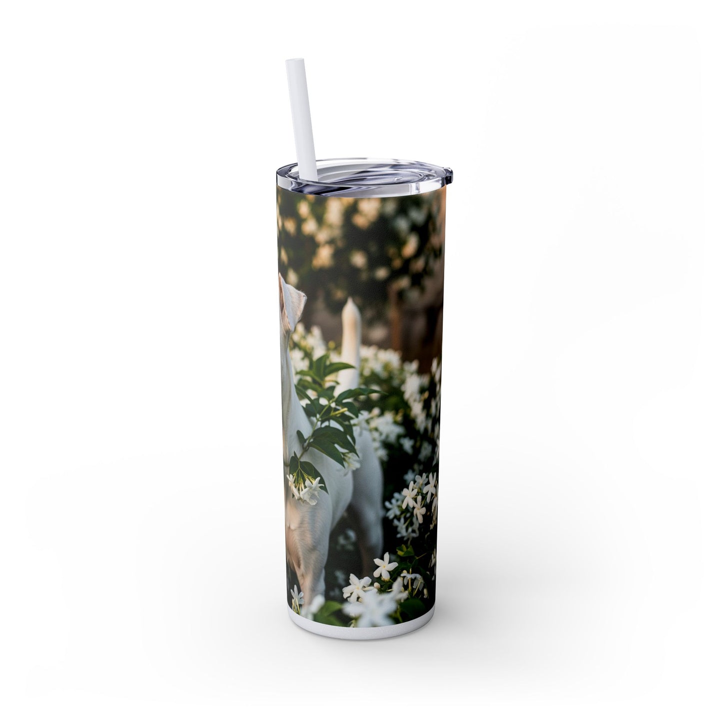 Gull Terrier Tumbler with Straw, 20oz