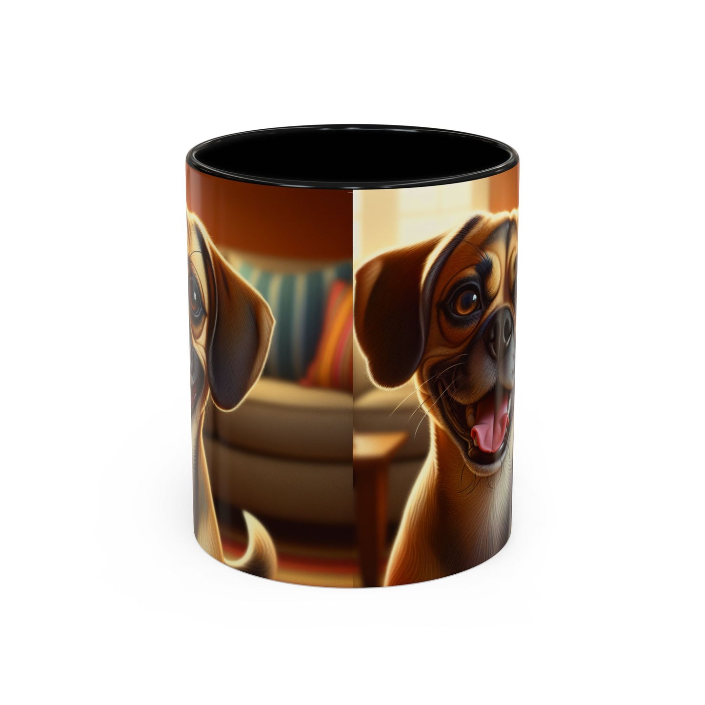Taza de café con detalles de Puggle: el regalo perfecto para los amantes de los perros