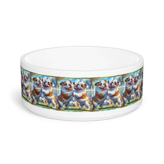 English Bulldogs Pet Bowl