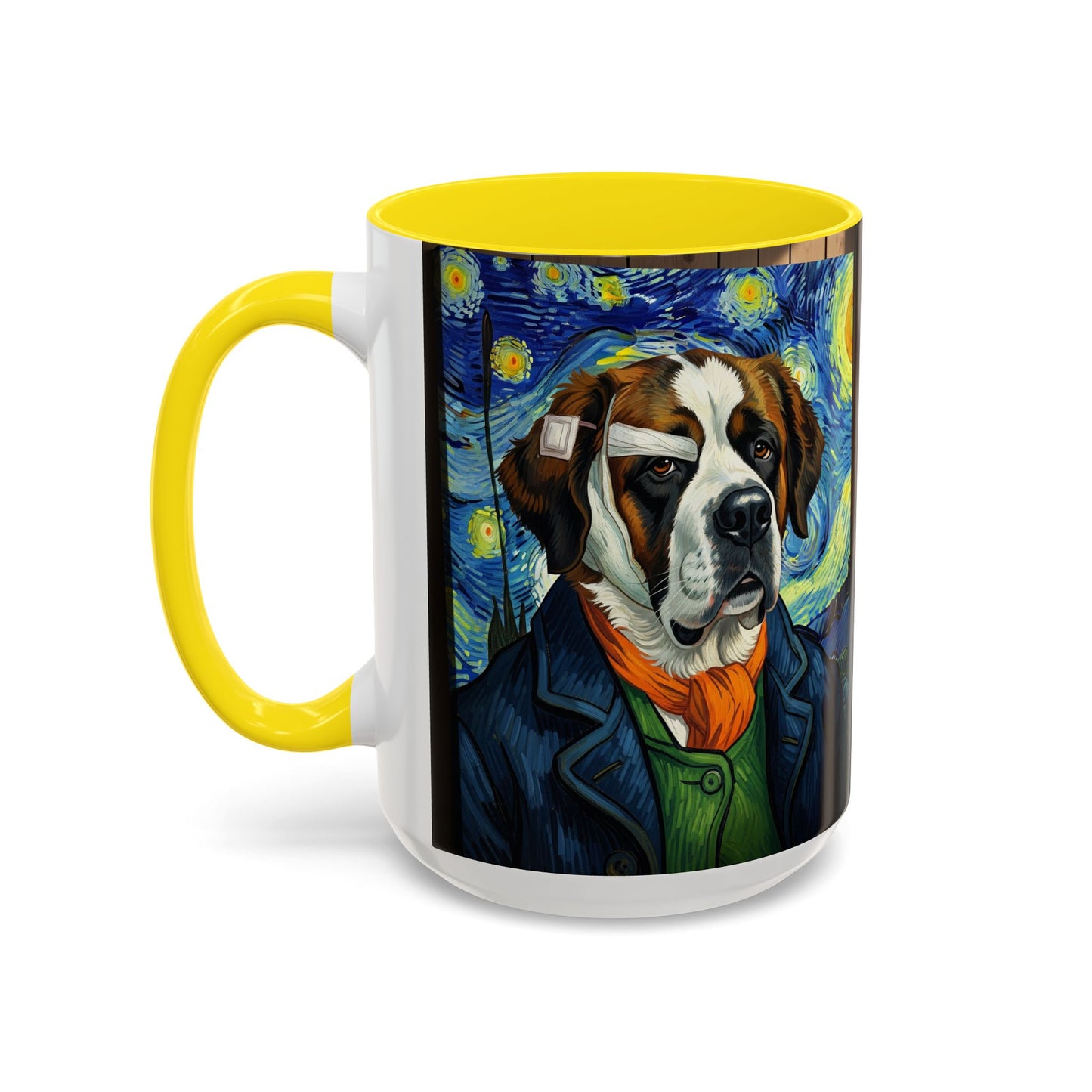 Saint Bernard Accent Coffee Mug - Perfect Gift for Dog Lovers