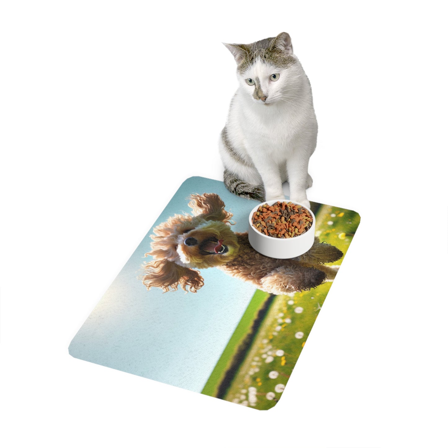 Pet Food Mat (12x18) - Spoodle