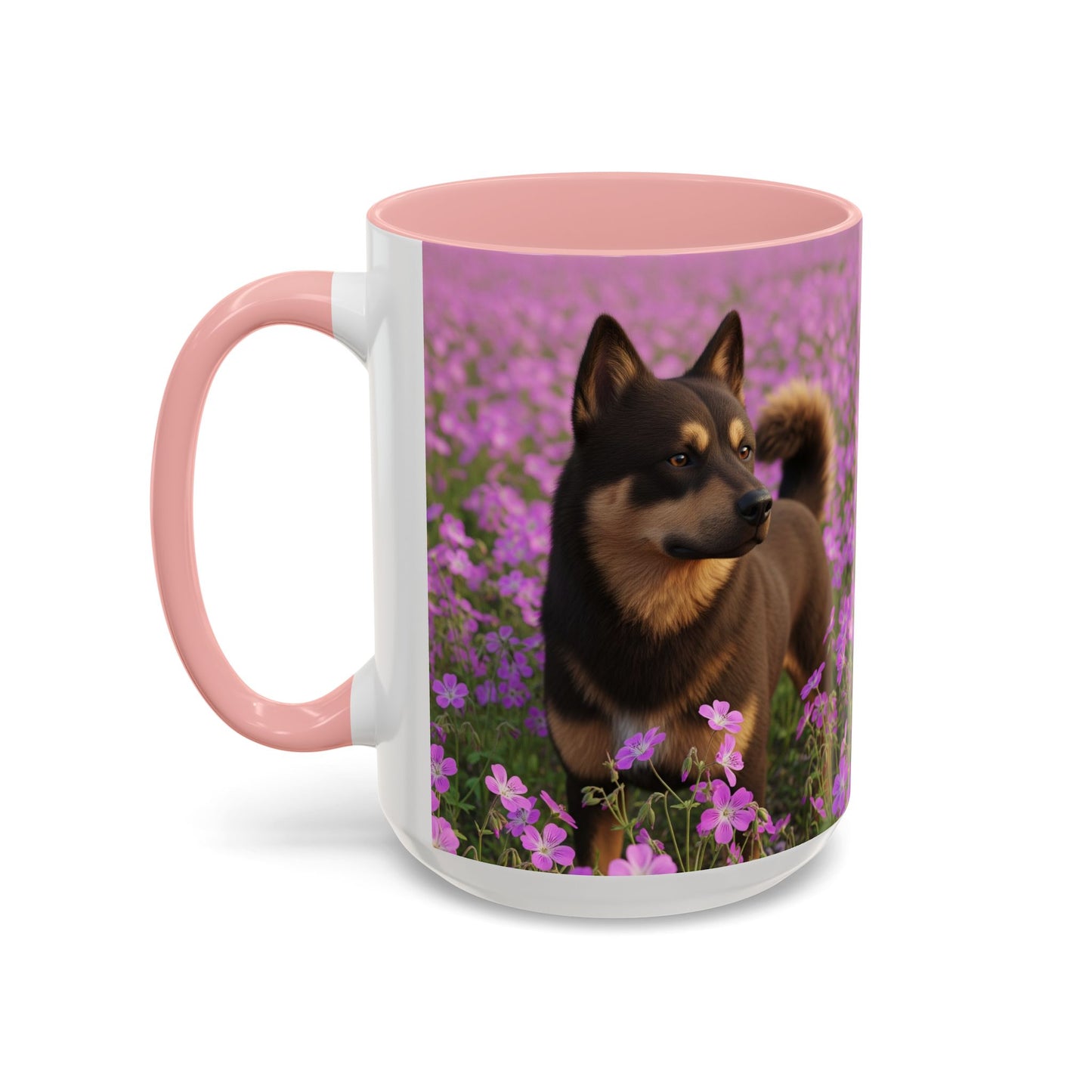 Cadabomb Okami Accent Coffee Mug - Perfect Gift for Dog Lovers