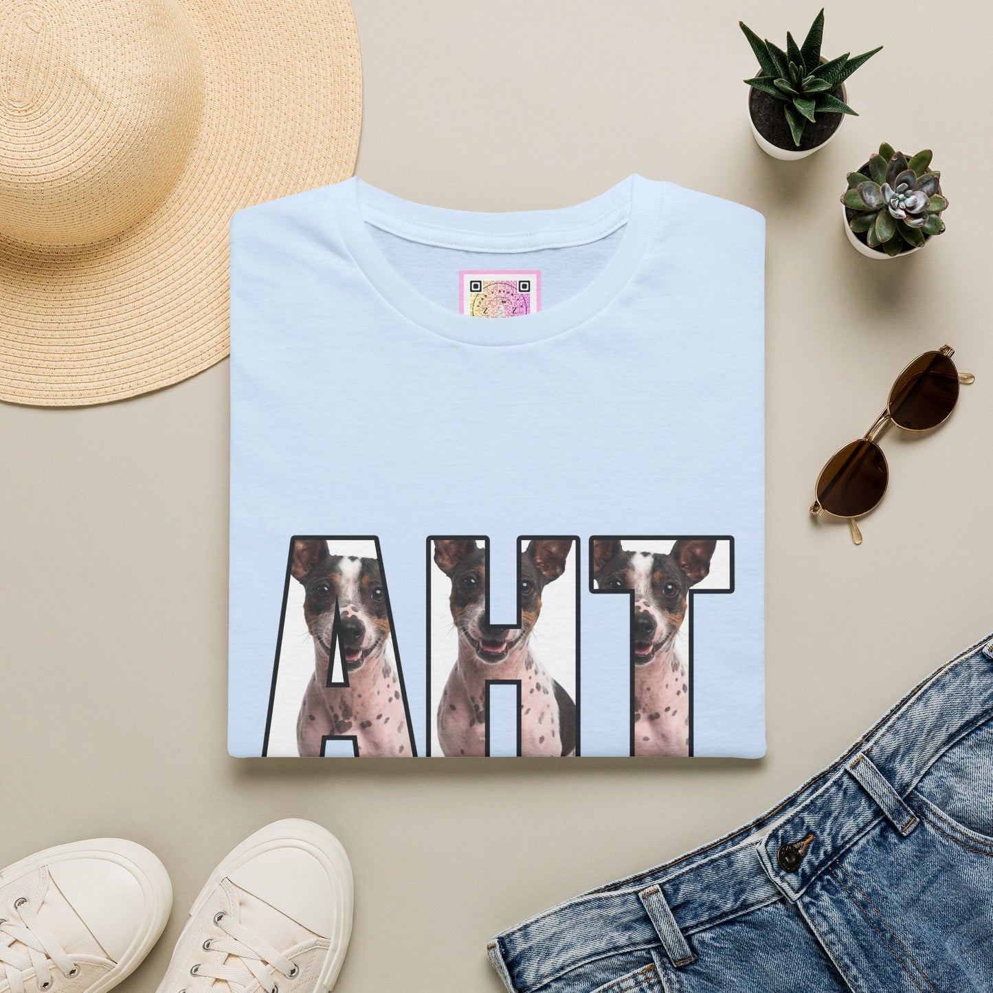 American Hairless Terrier (AHT) Tee Shirt