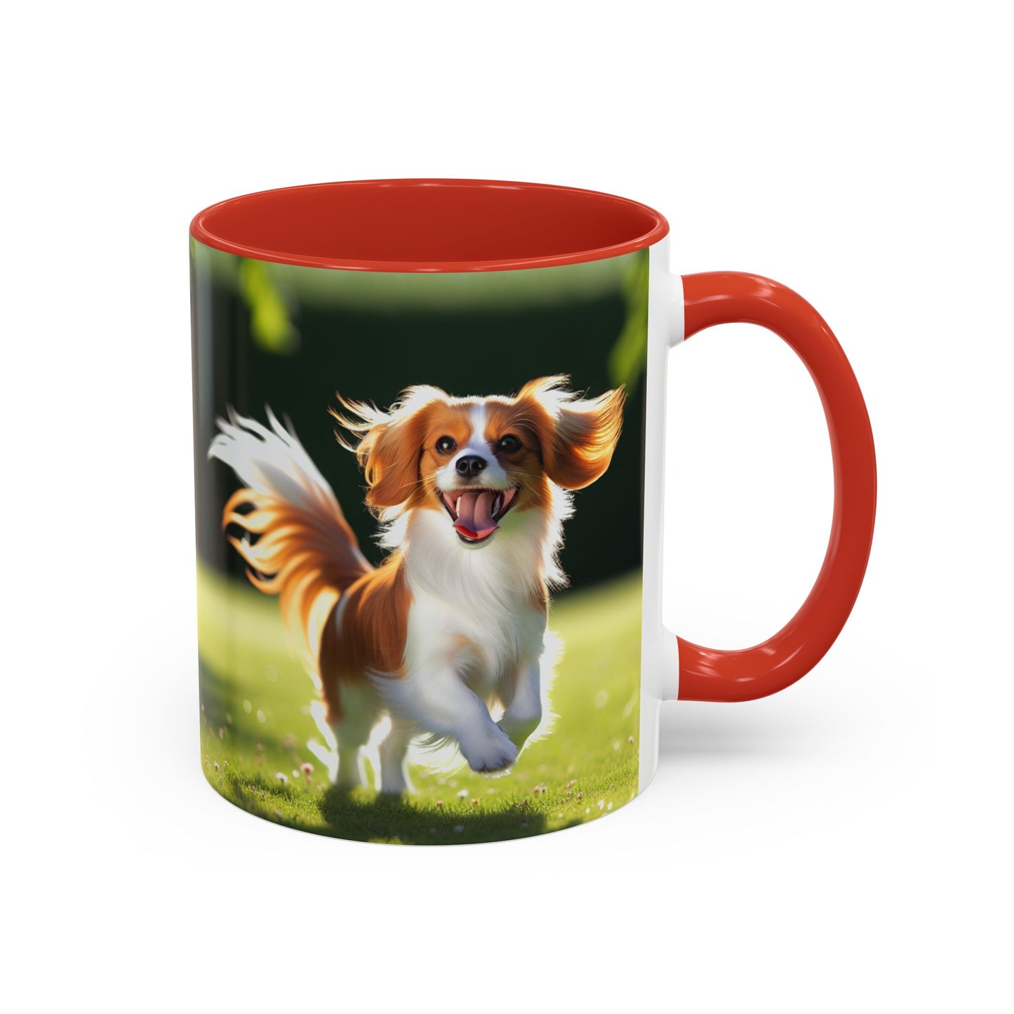 Nederlandse Kooikerhondje Accent Coffee Mug - Cadeau parfait pour les amoureux des chiens