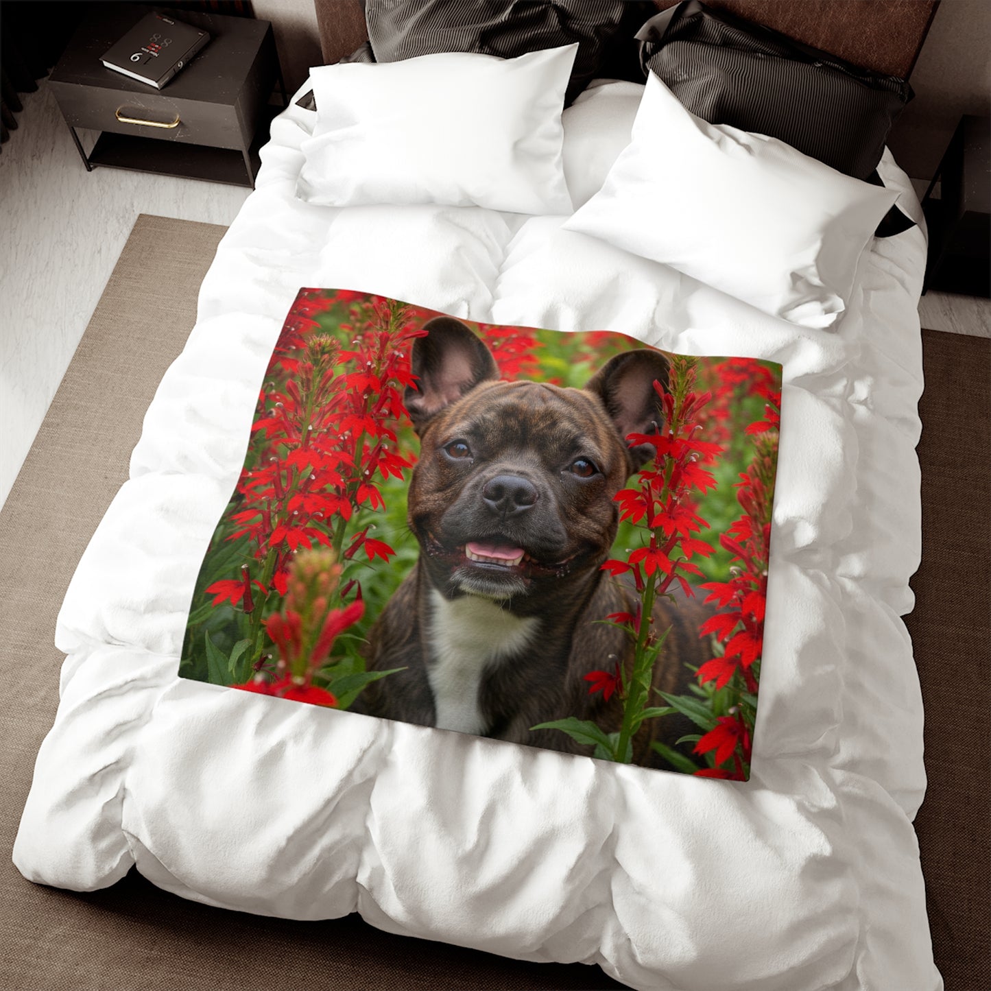 Frenchton Sweatshirt Blanket