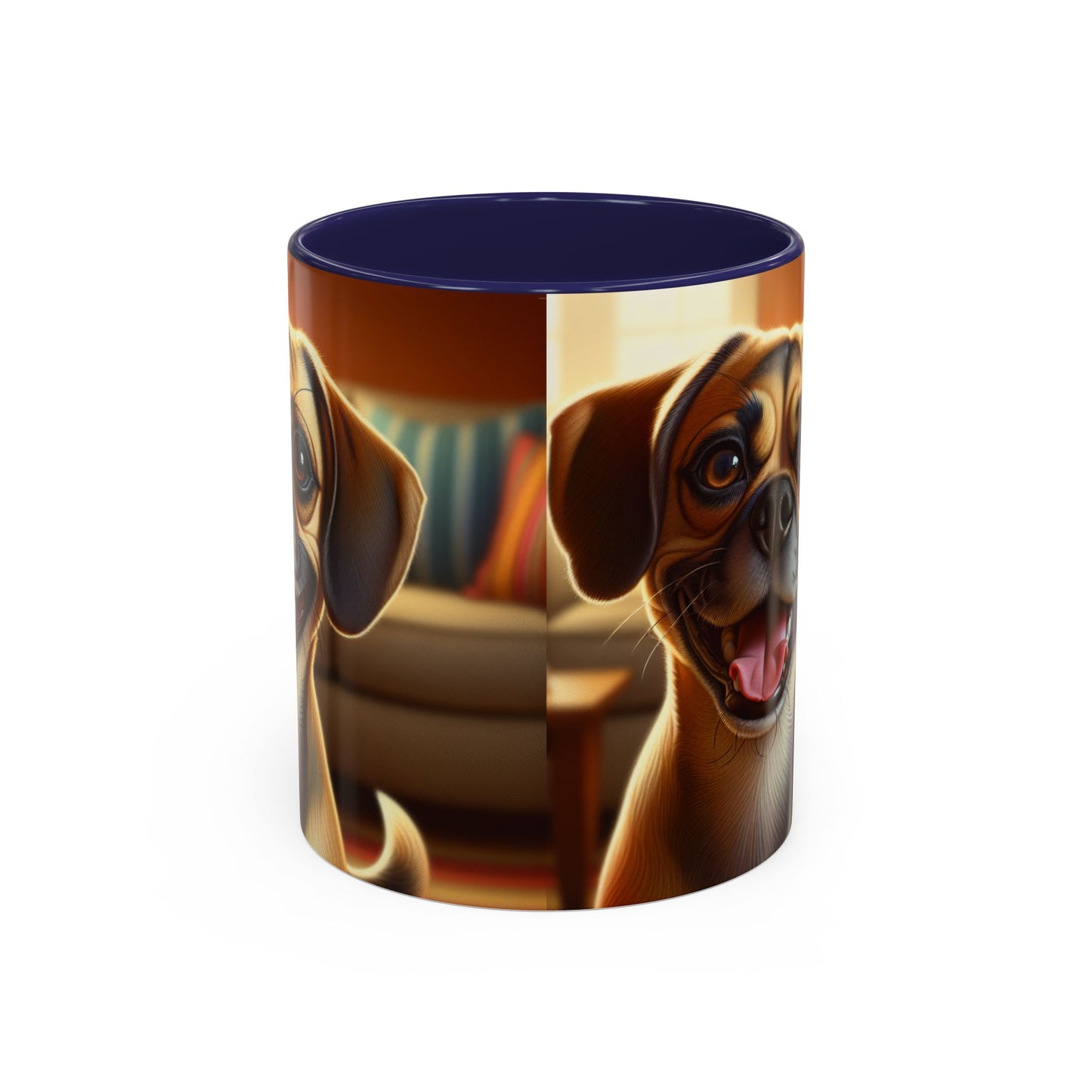 Taza de café con detalles de Puggle: el regalo perfecto para los amantes de los perros
