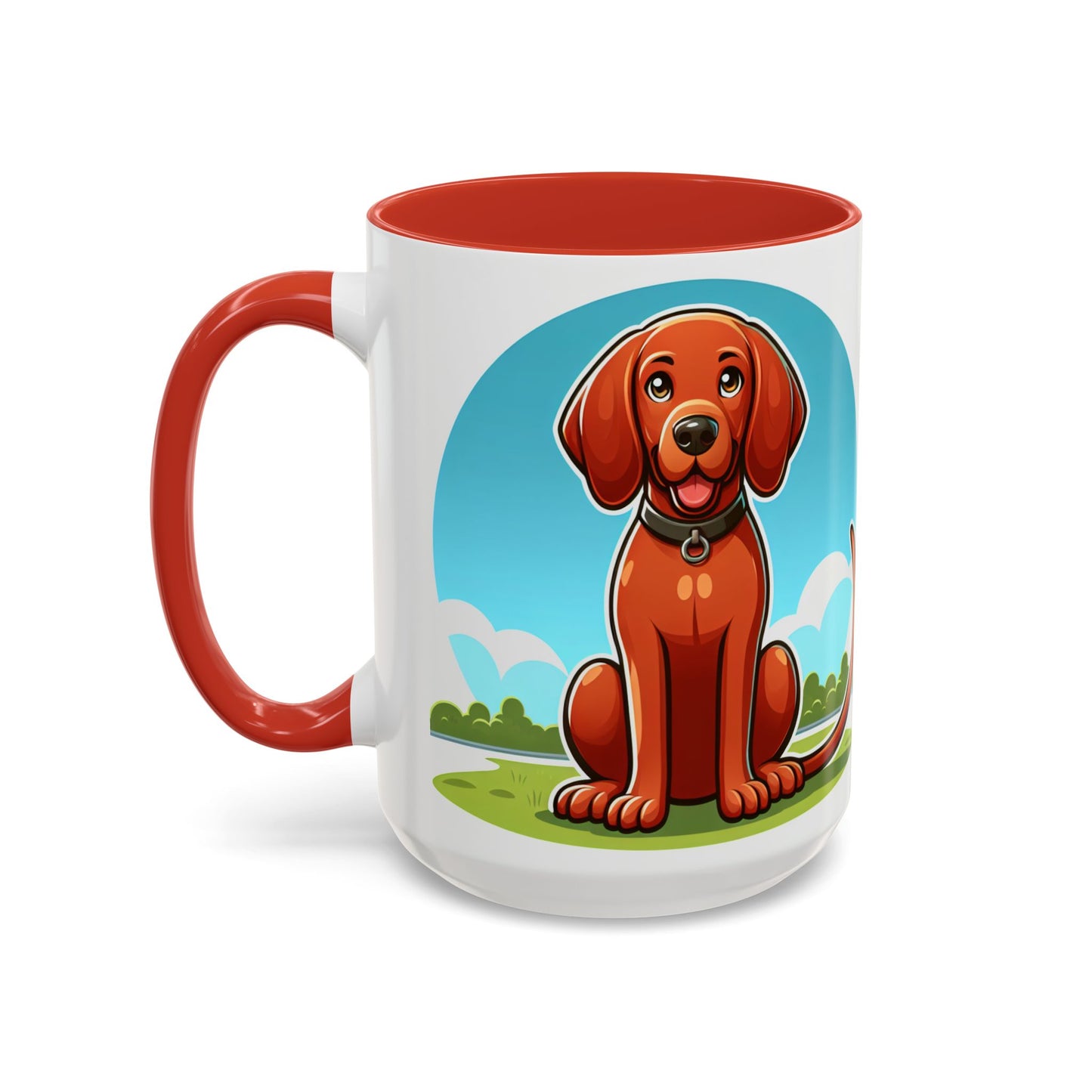 Mug à café Redbone Coonhound - Cadeau idéal pour les amoureux des chiens